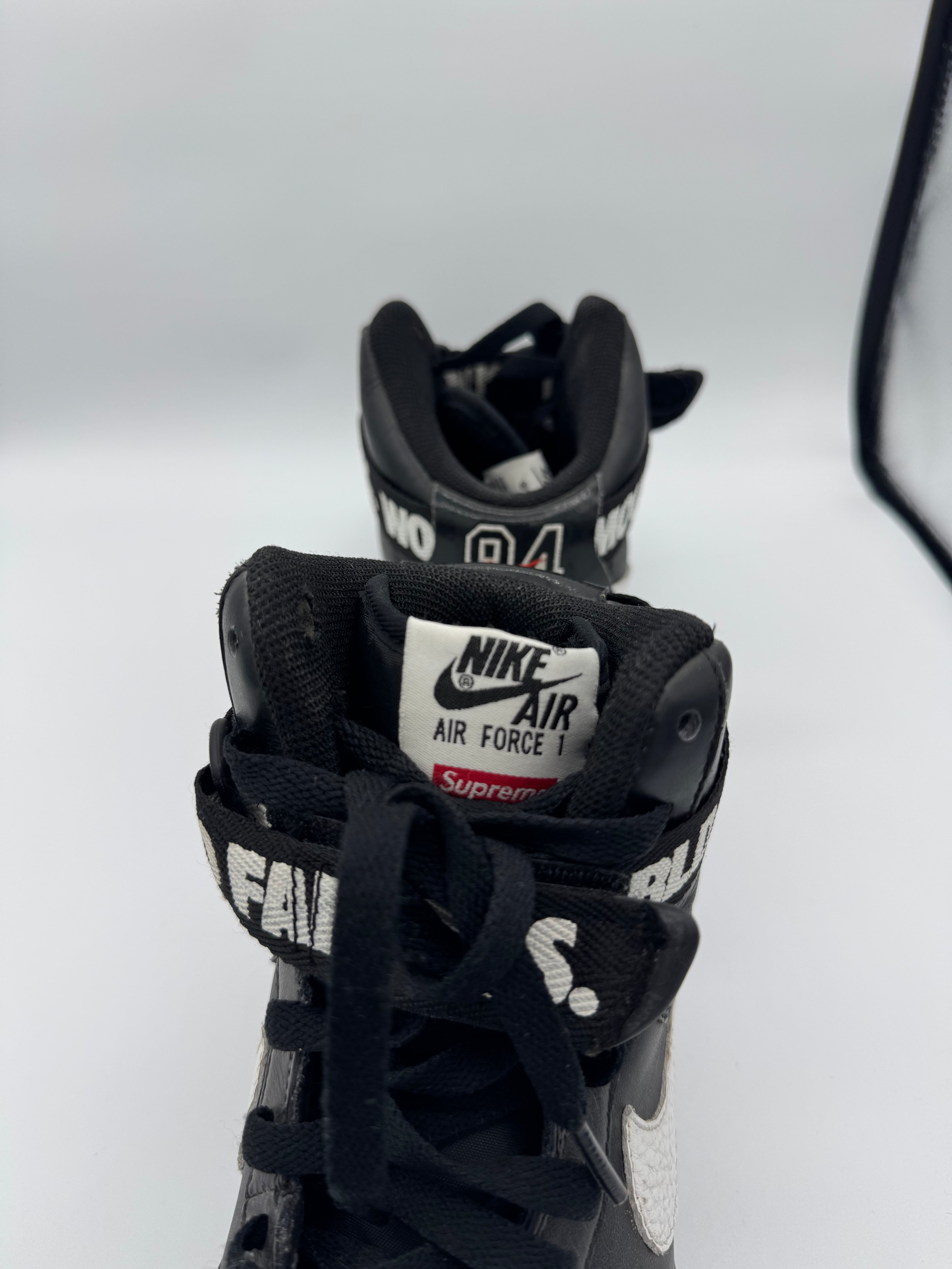 Nike Air Force 1 High Supreme World Famous Black - 42,5Eu (USED)