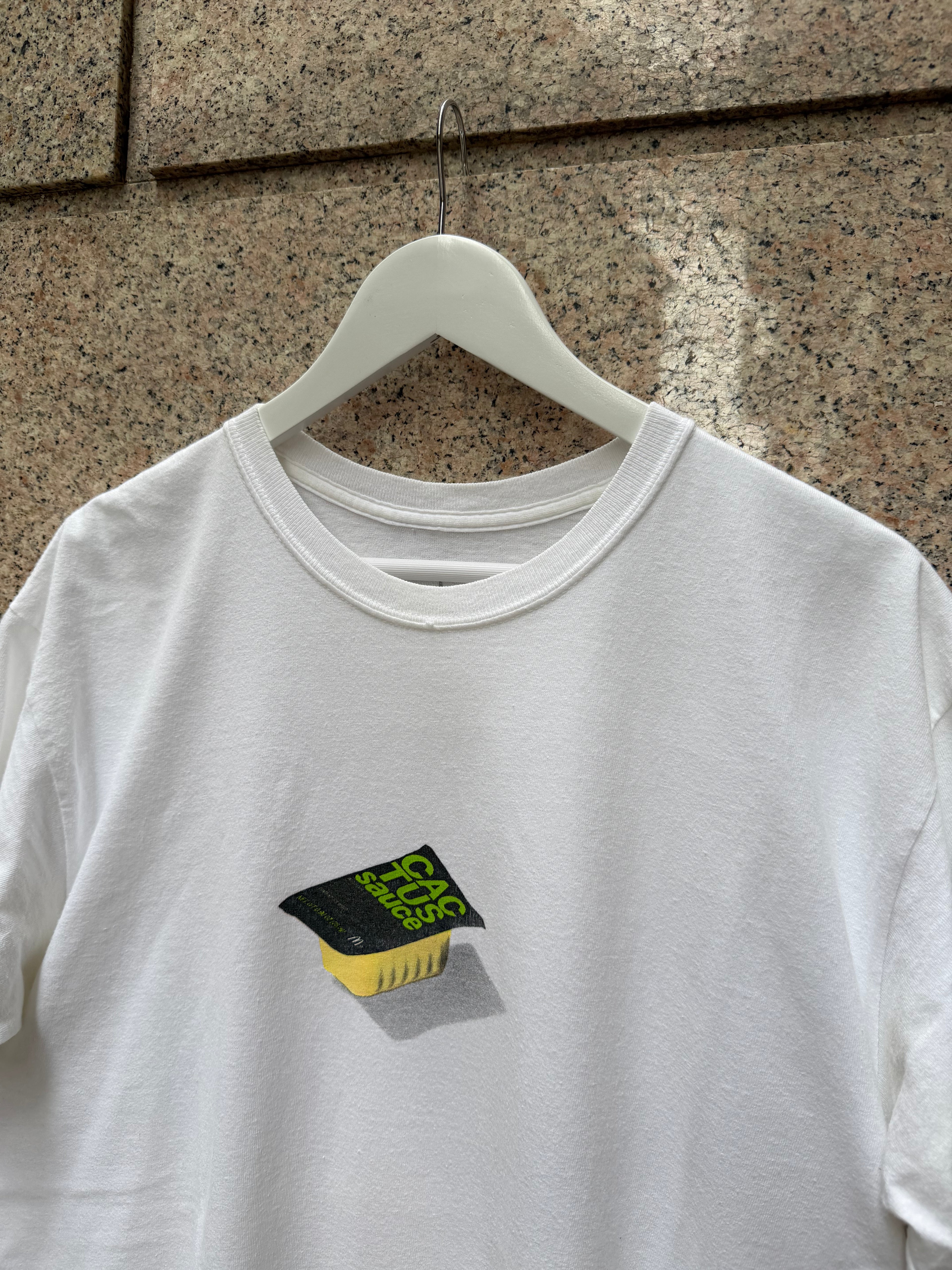 Travis Scott X Mc Donalds Nuggets T- Shirt White - M (USED)