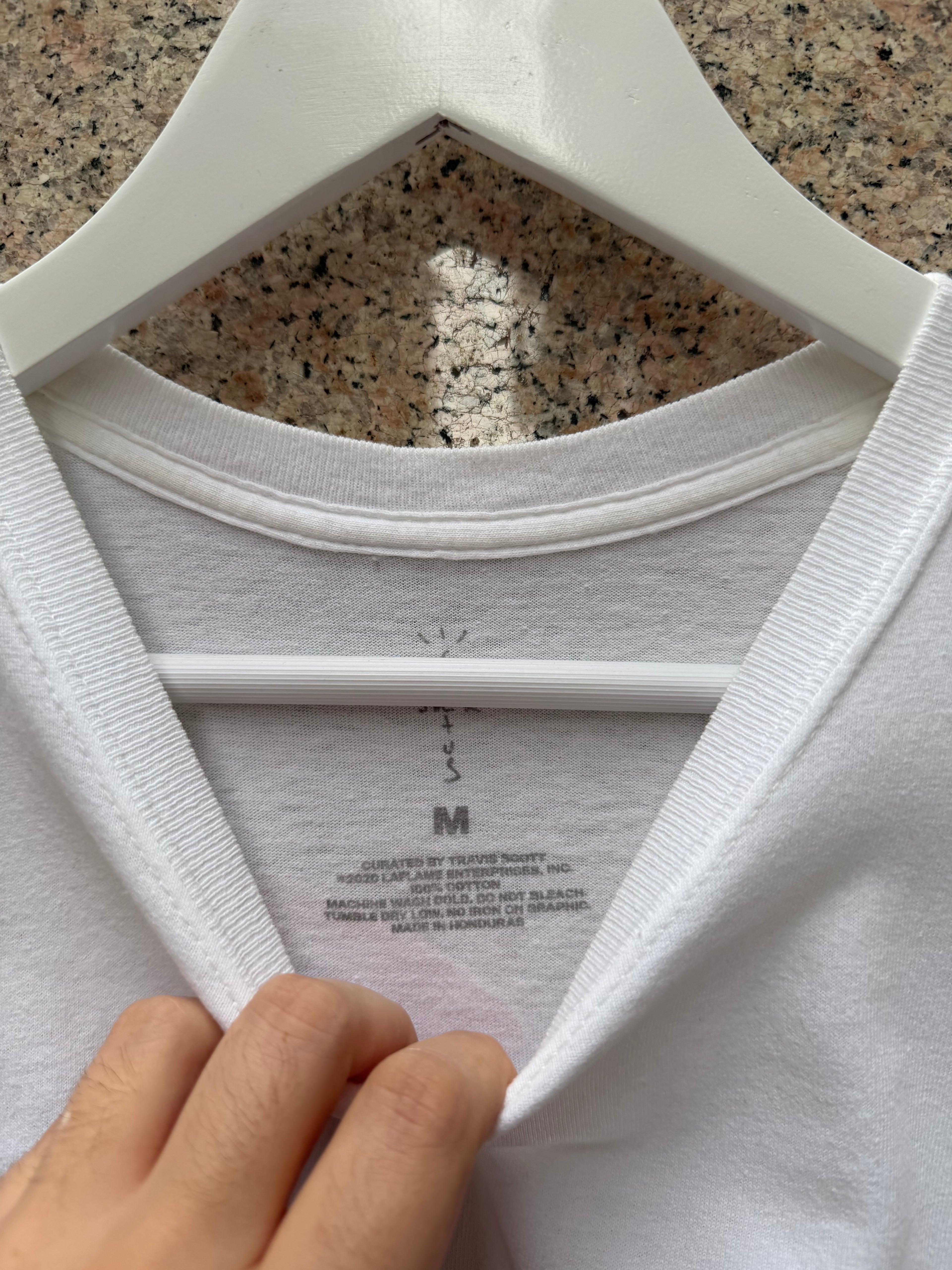 Travis Scott X Mc Donalds Nuggets T- Shirt White - M (USED)
