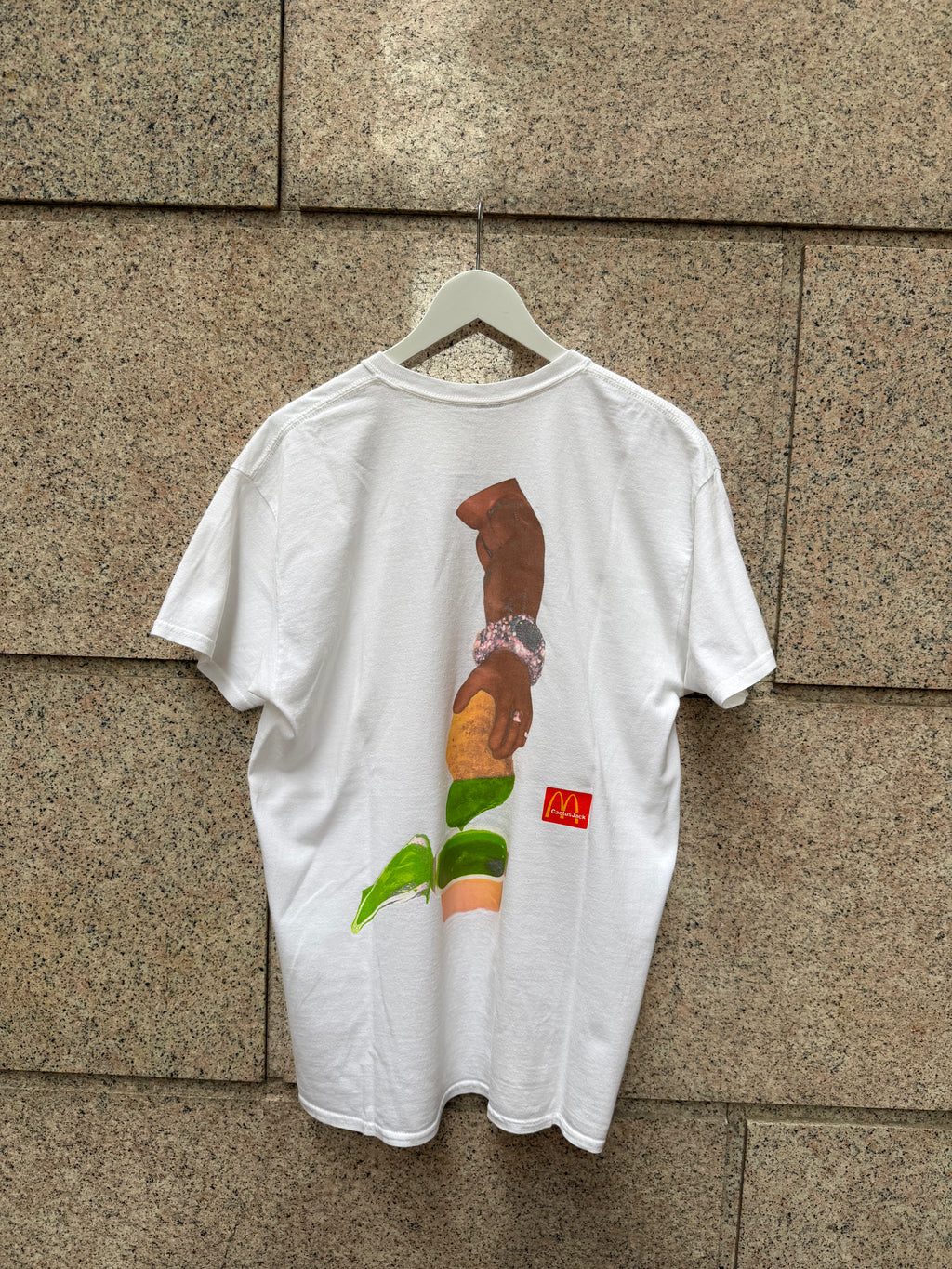 Travis Scott X Mc Donalds Nuggets T- Shirt White - M (USED)