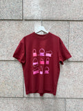 Jacquemus Bag T- Shirt Burgundy - M (USED)