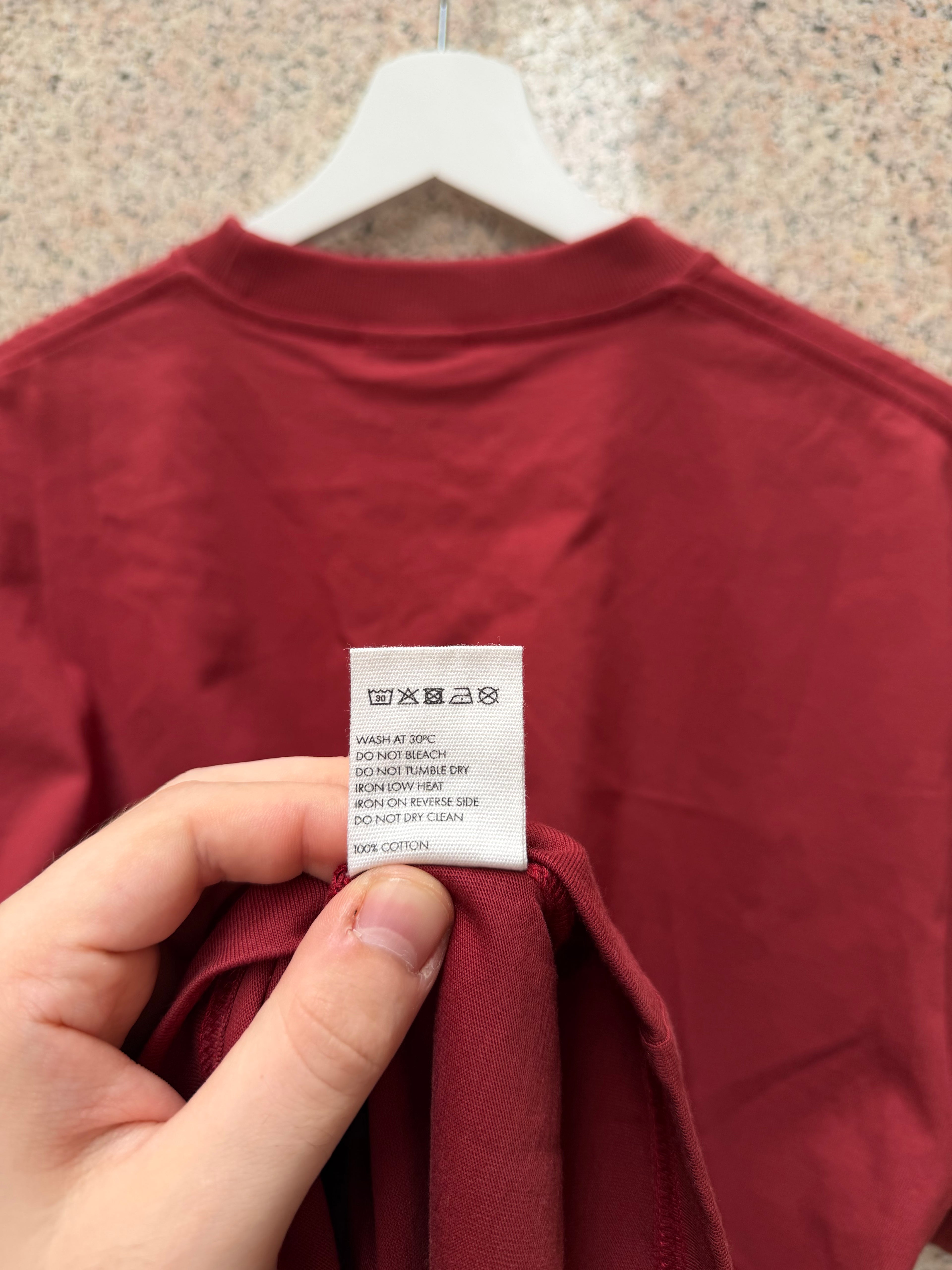Jacquemus Bag T- Shirt Burgundy - M (USED)