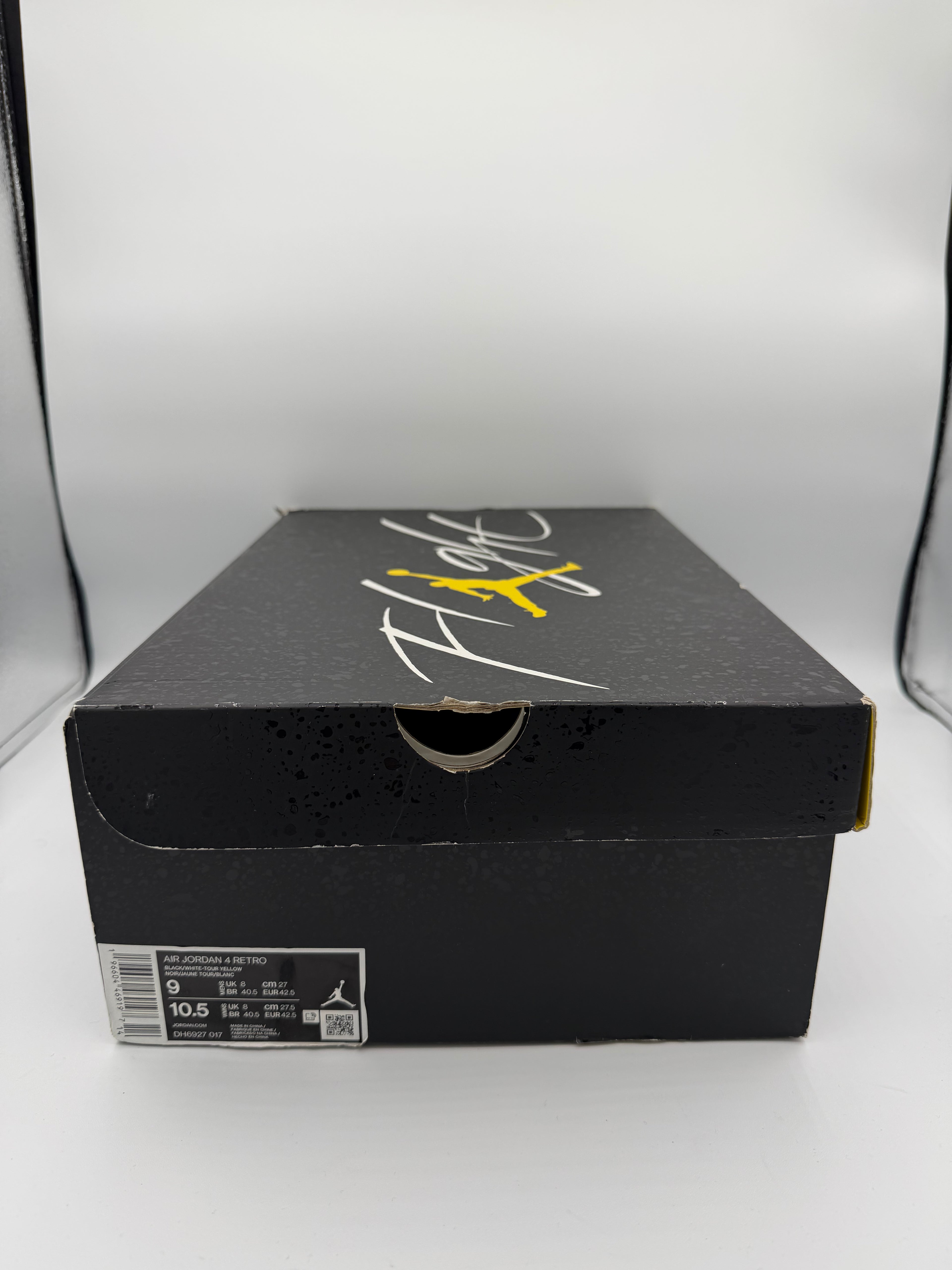 Jordan 4 Retro Thunder Yellow - 42,5Eu (USED)