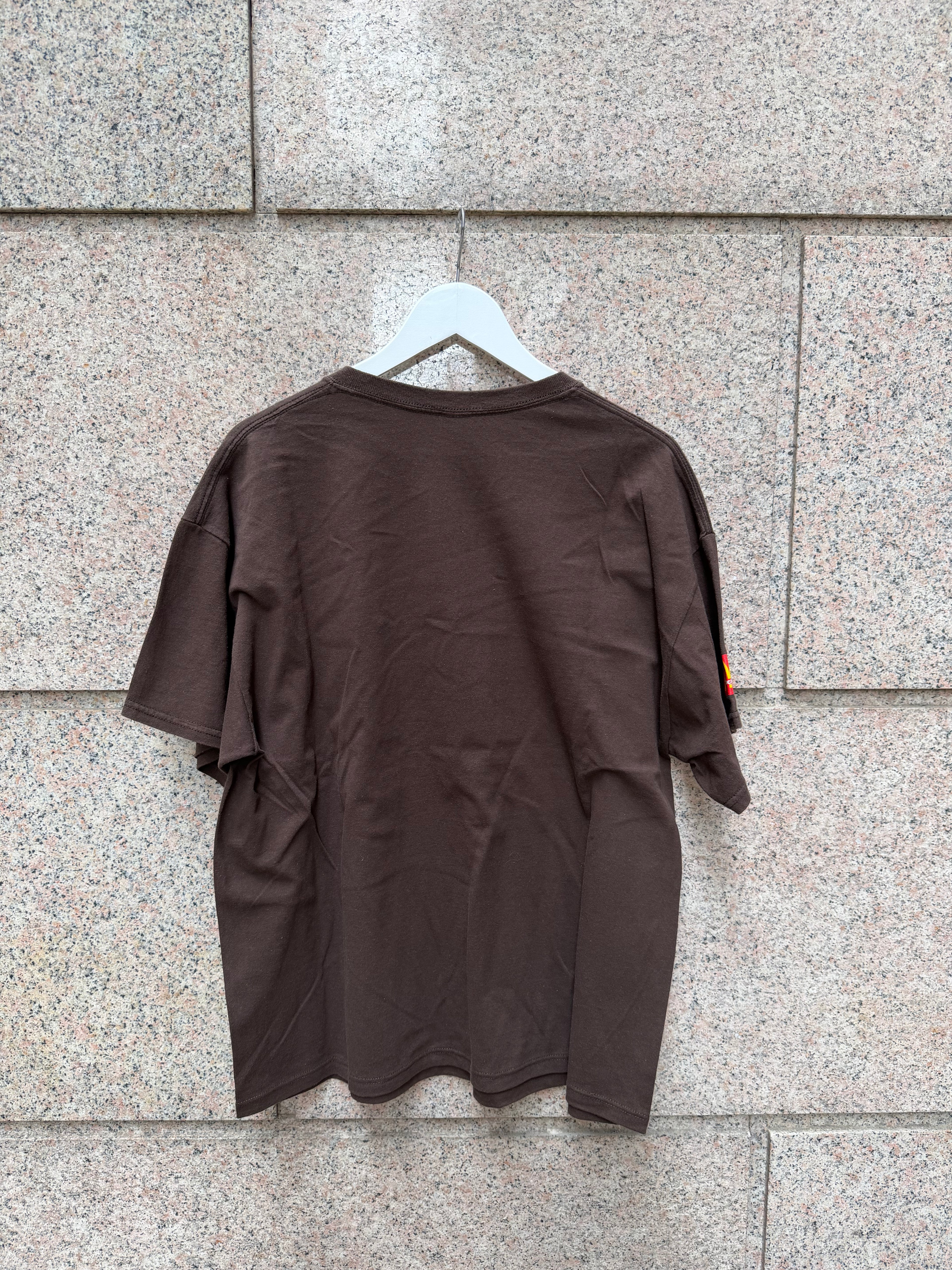 Travis Scott X Mc Donalds Chips T- Shirt Brown - L (USED)