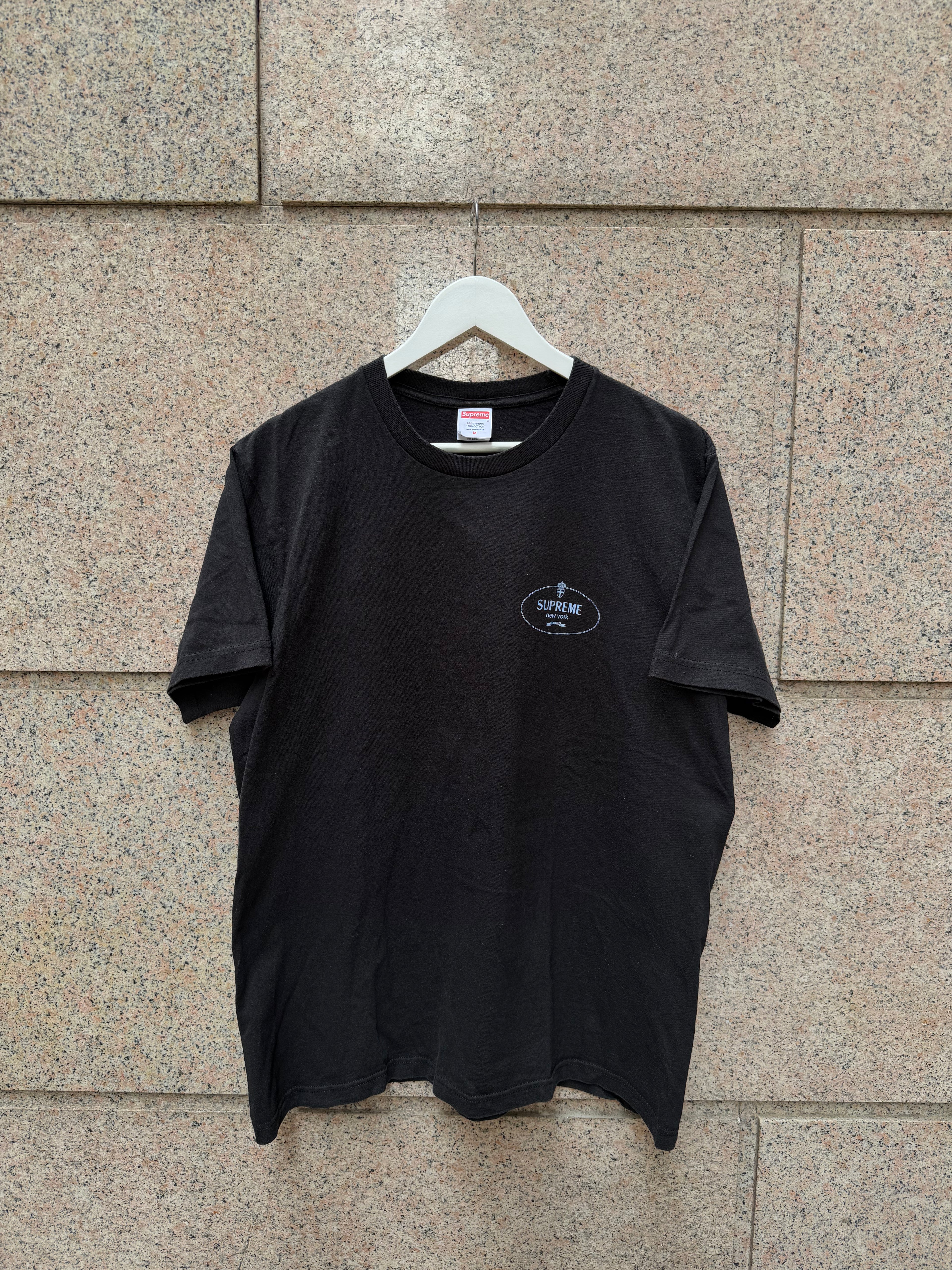 Supreme New York Tee Black - M (USED)