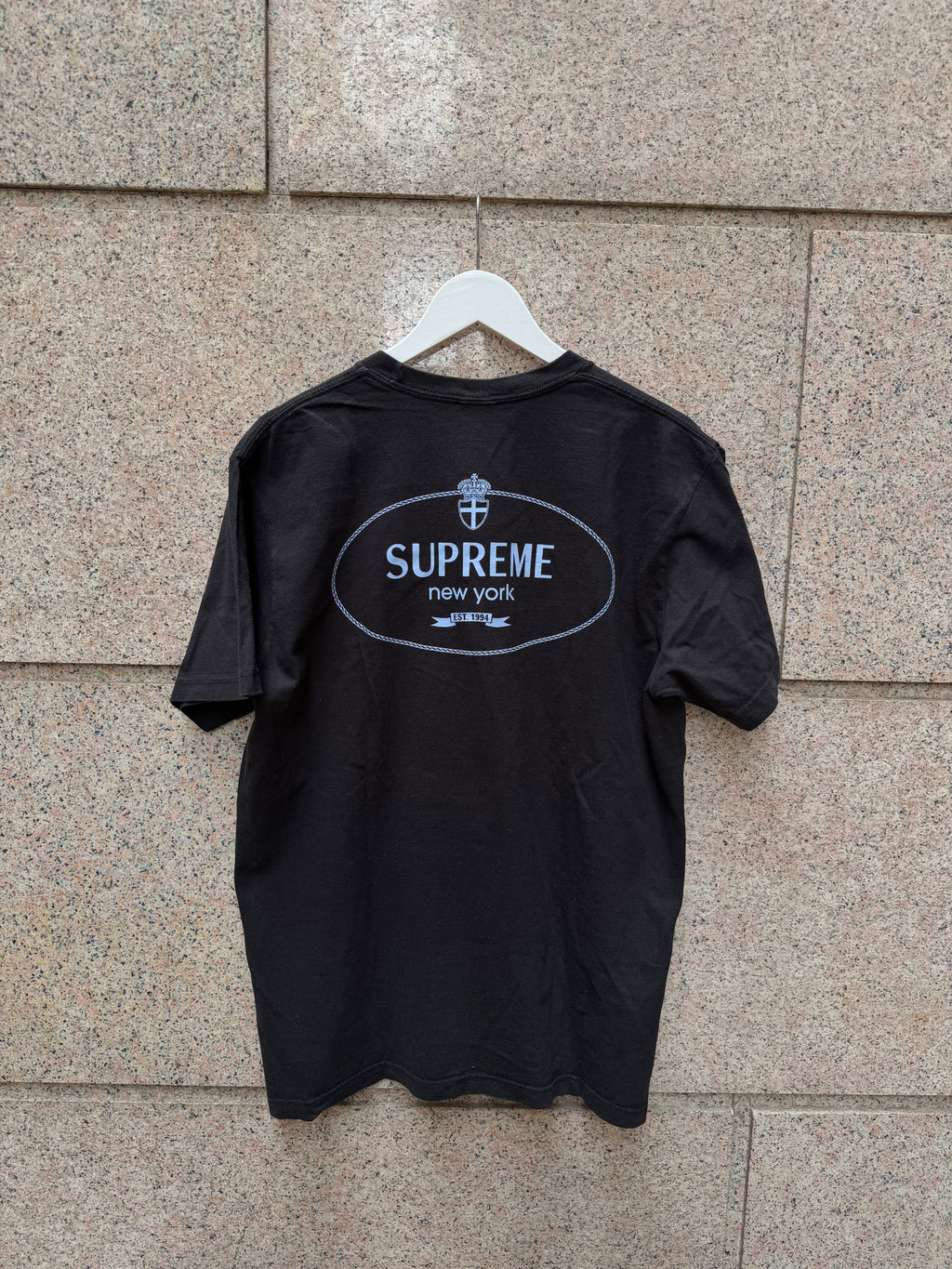 Supreme New York Tee Black - M (USED)