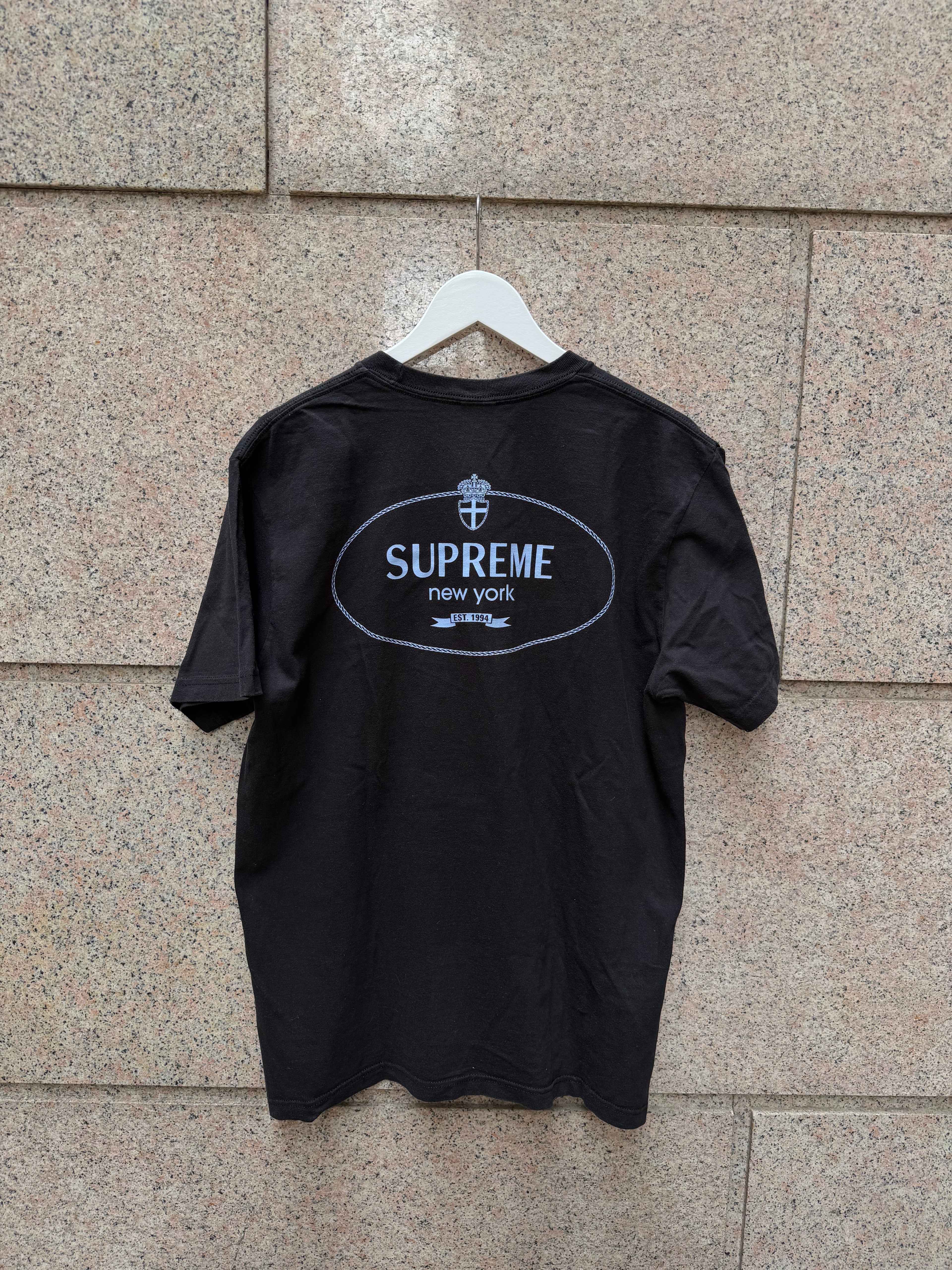 Supreme New York Tee Black - M (USED)