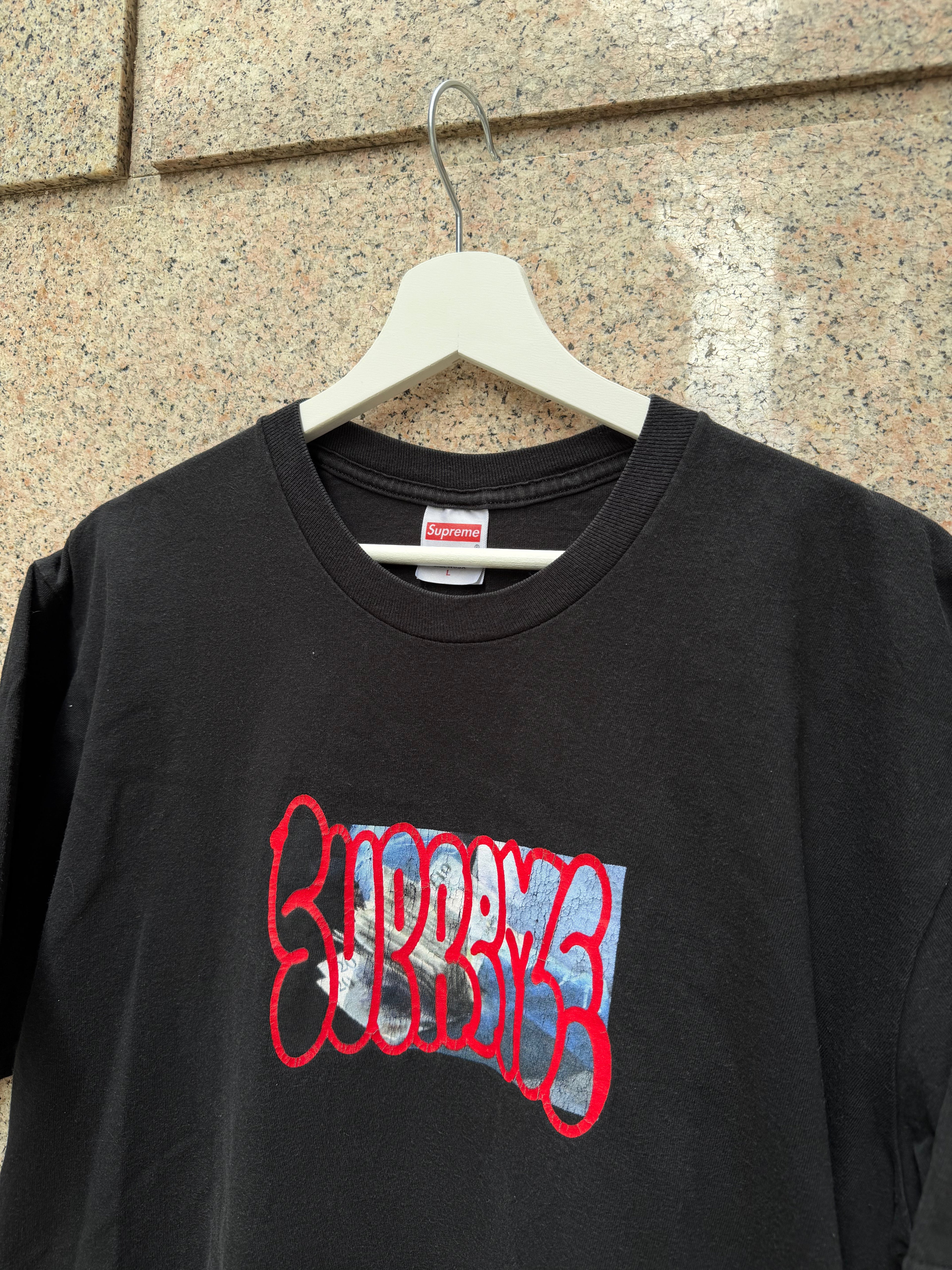 Supreme Payment Tee Black - L (USED)