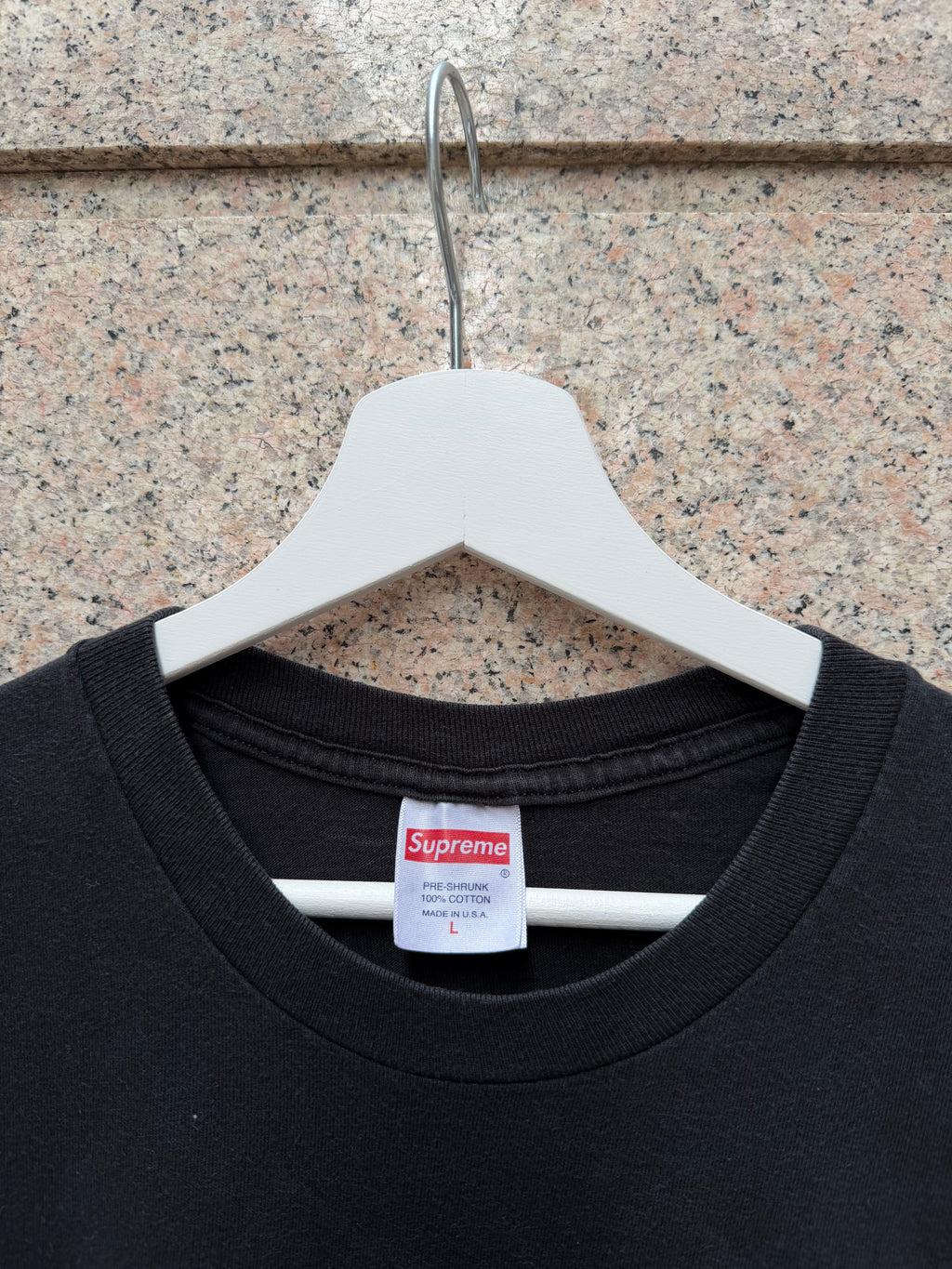 Supreme Payment Tee Black - L (USED)