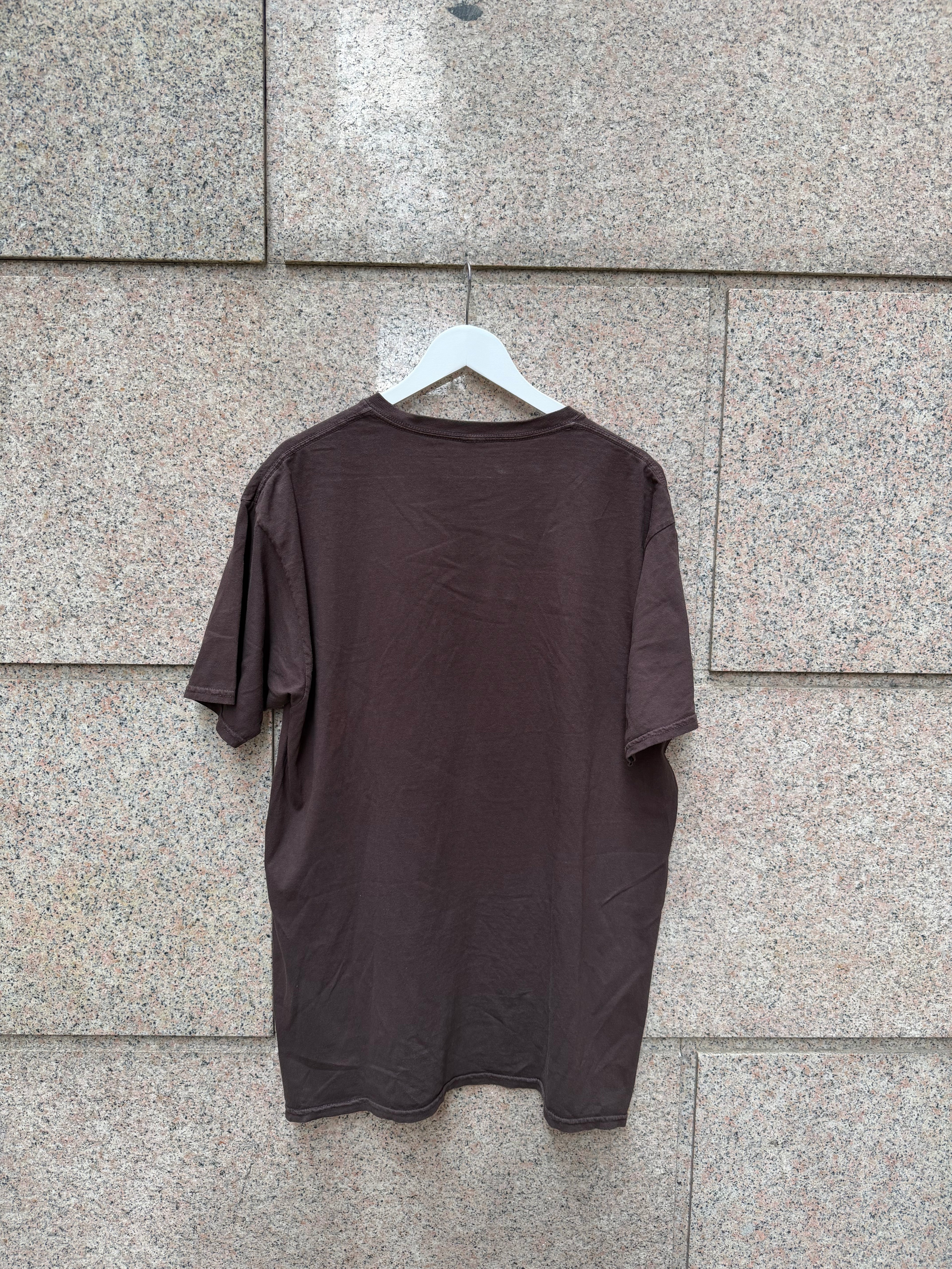 Travis Scott X Fragment T- Shirt Brown - L (USED)
