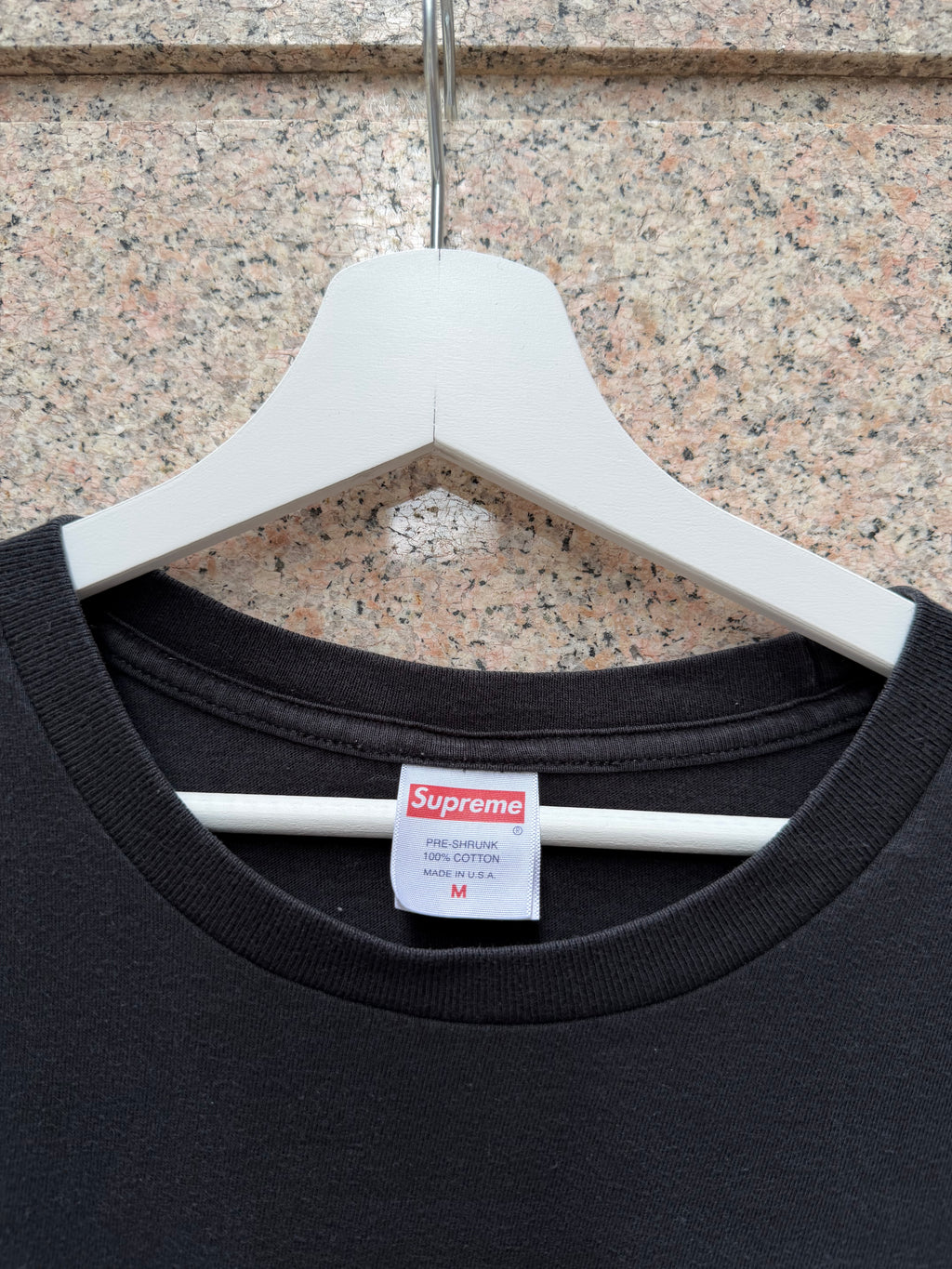 Supreme Records Tee Black - M (USED)