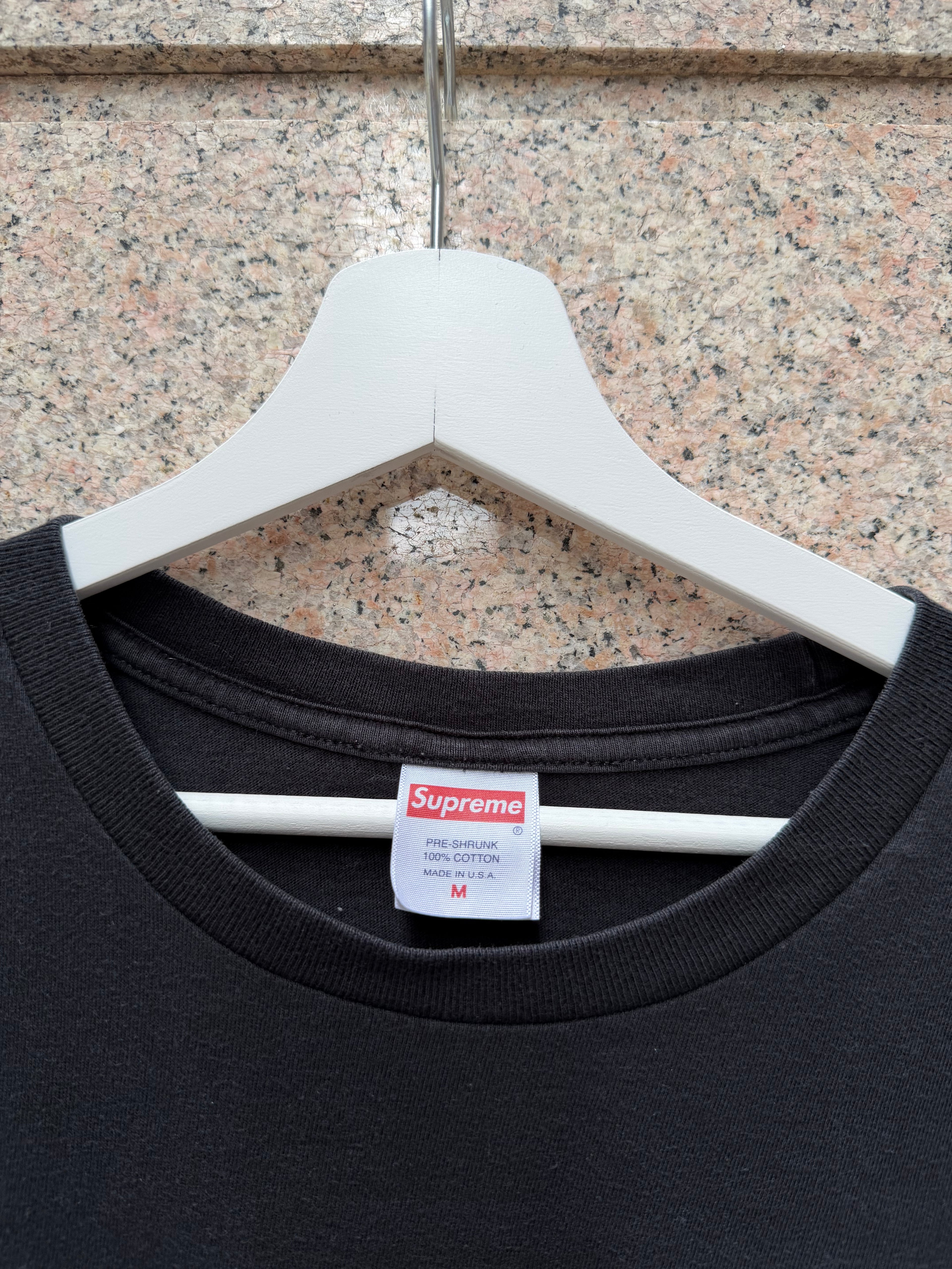 Supreme Records Tee Black - M (USED)