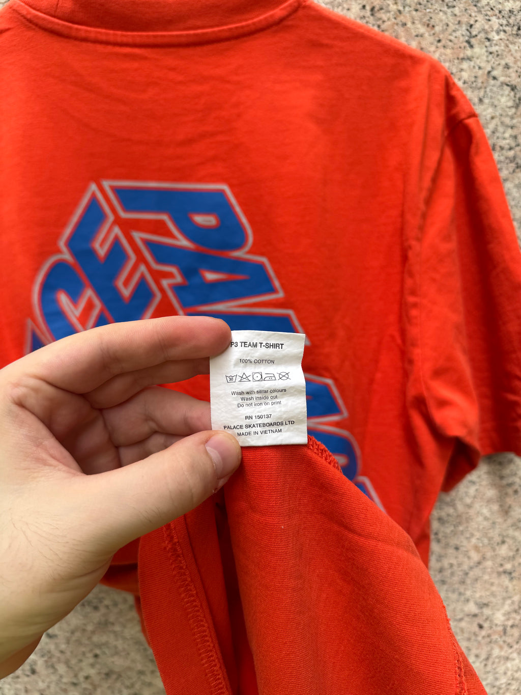 Palace P3 Team T-Shirt - S (USED)
