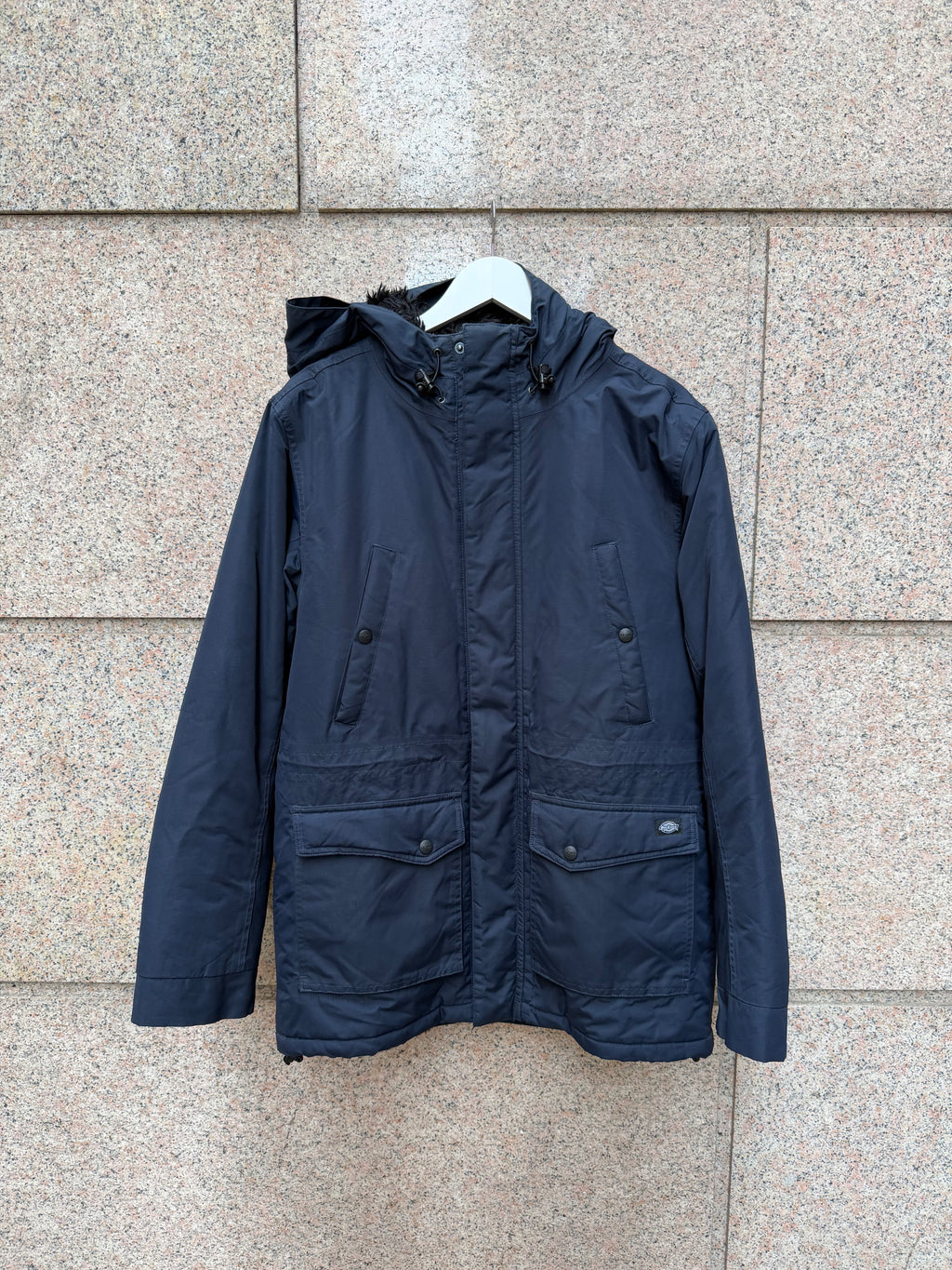 Dickies Parka Jacket Navy - S (USED)