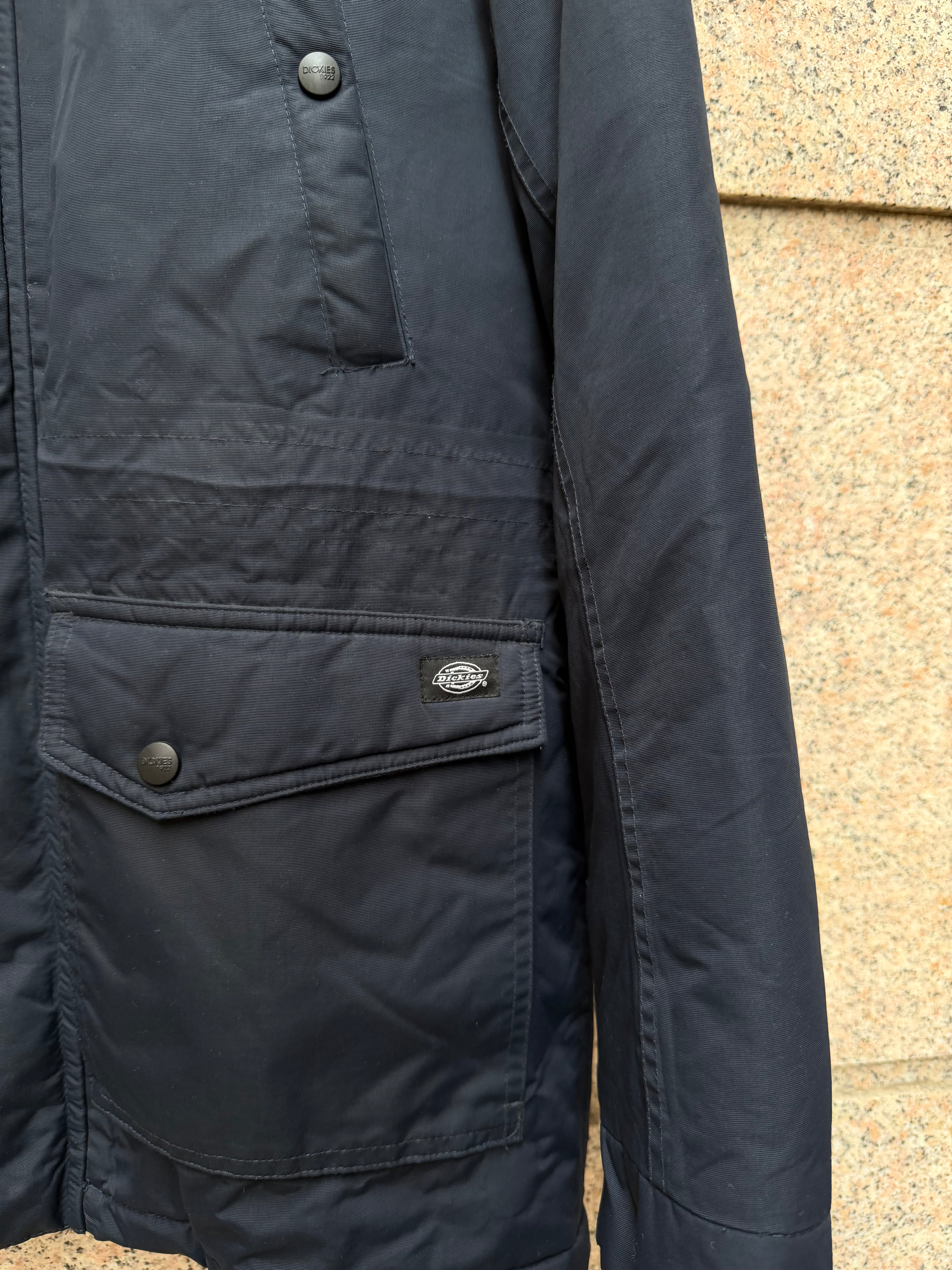Dickies Parka Jacket Navy - S (USED)