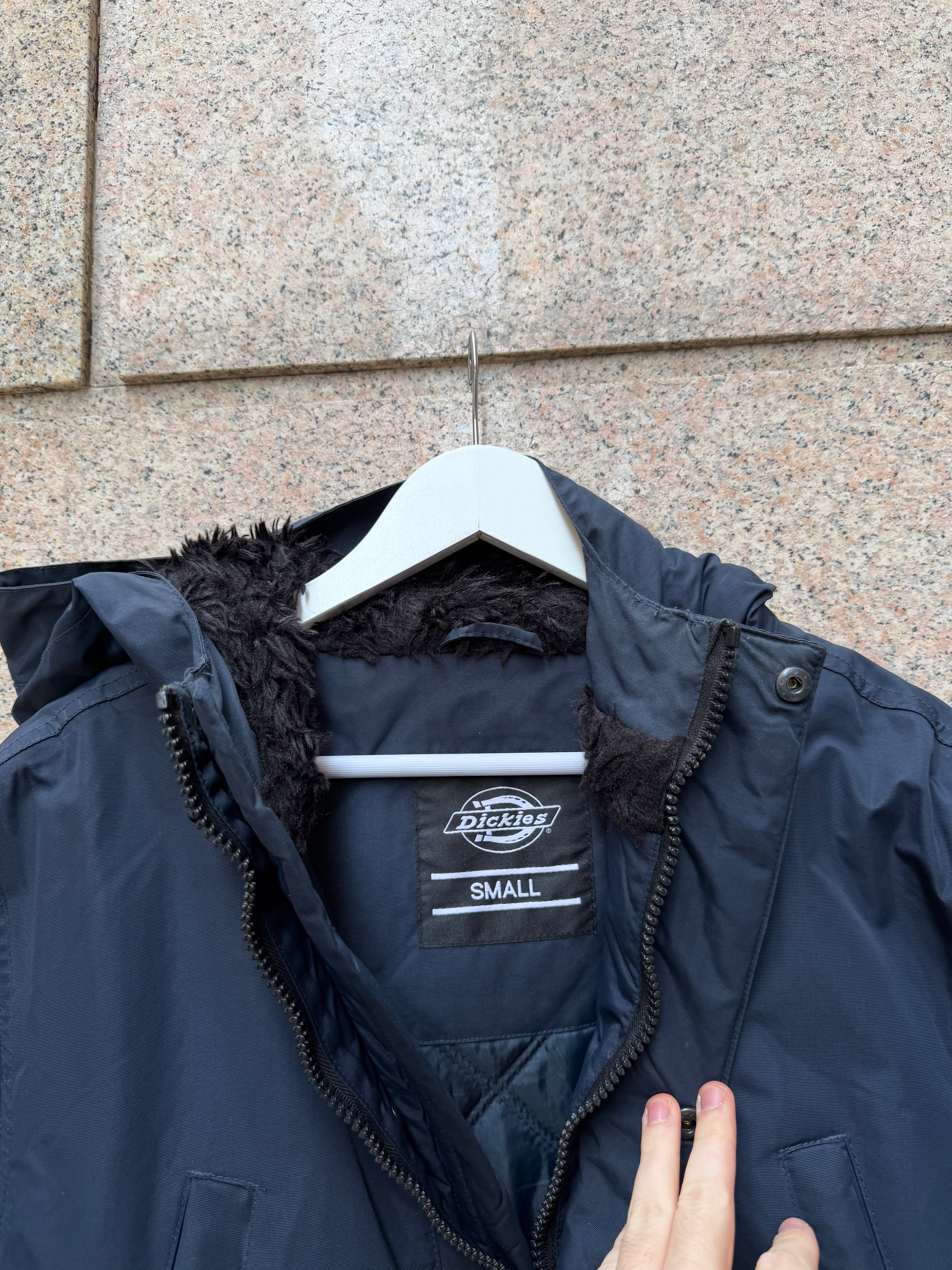 Dickies Parka Jacket Navy - S (USED)