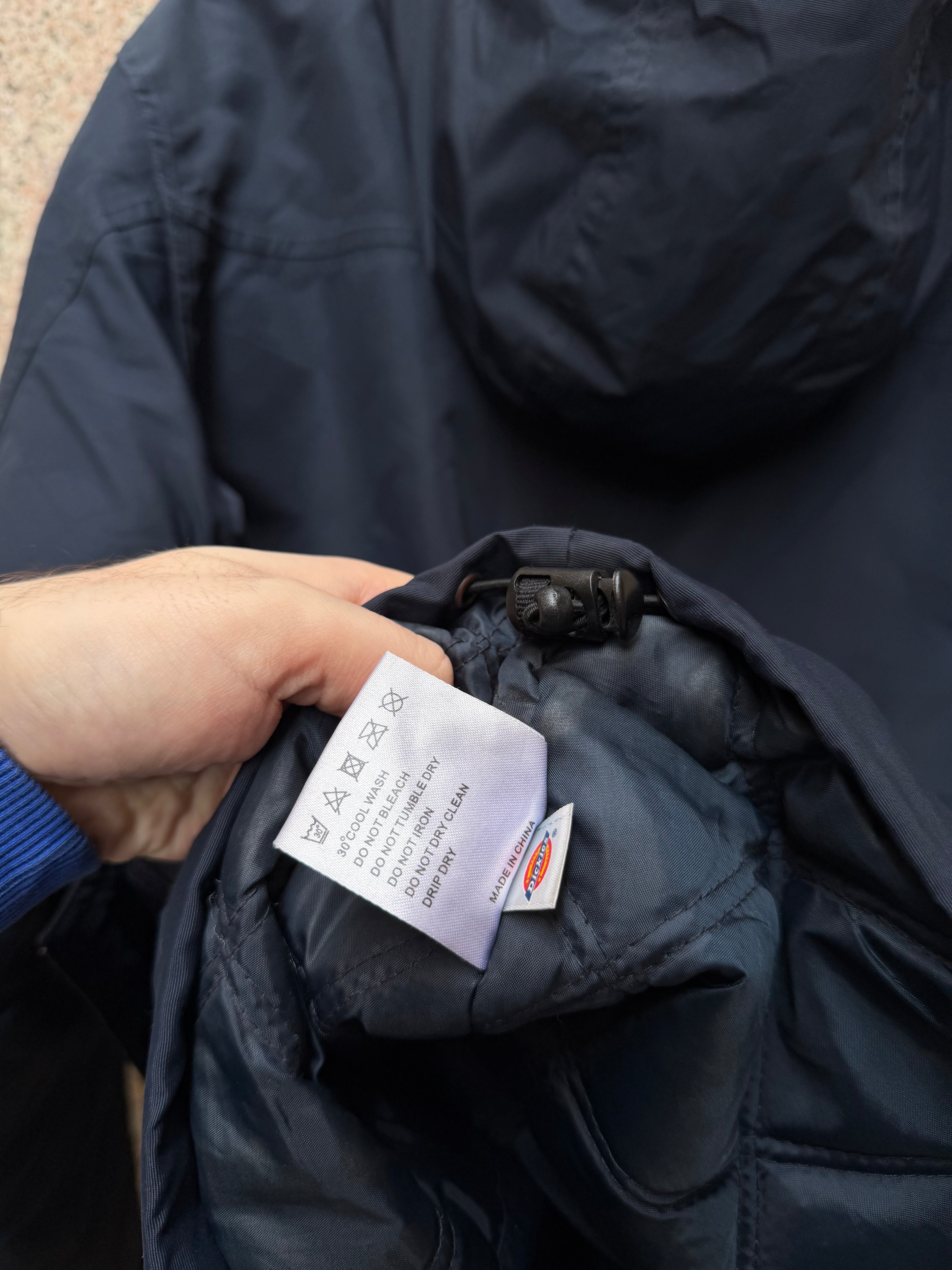 Dickies Parka Jacket Navy - S (USED)