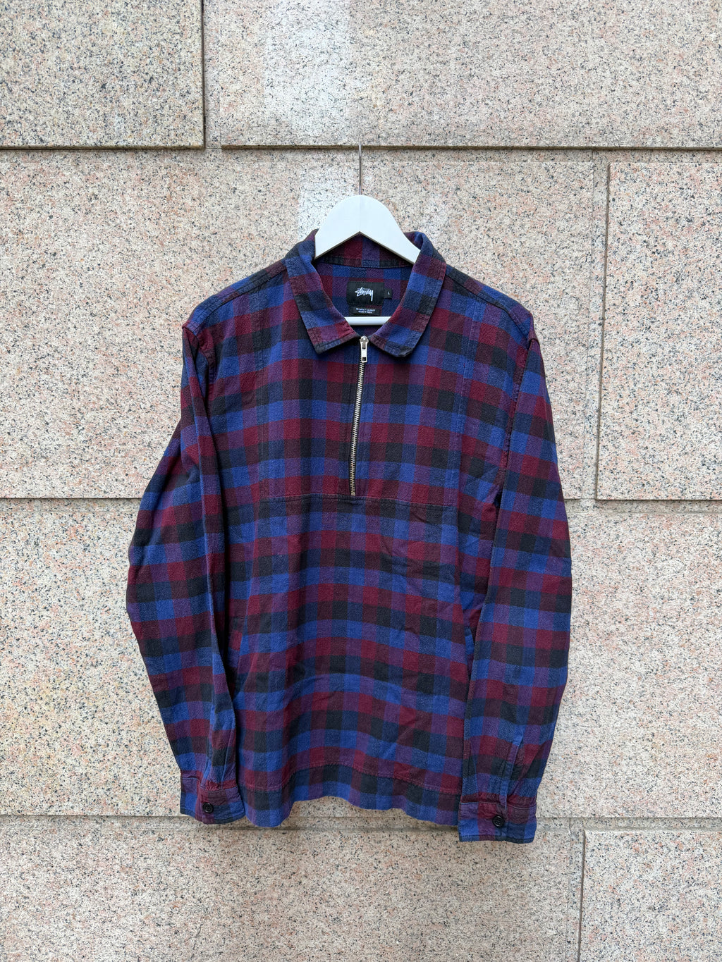 Stussy Zip Up Shirt  - L (USED)