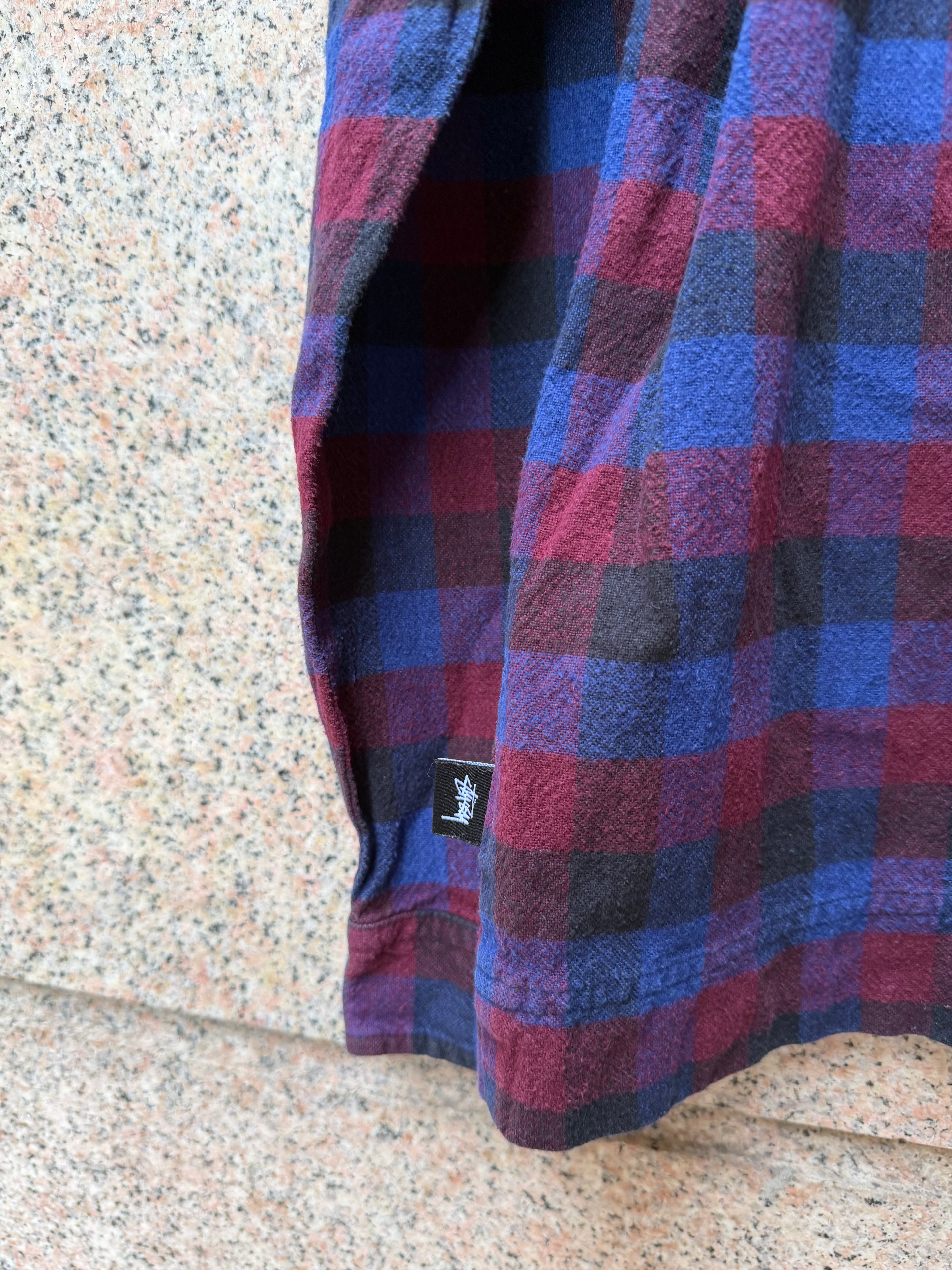 Stussy Zip Up Shirt  - L (USED)