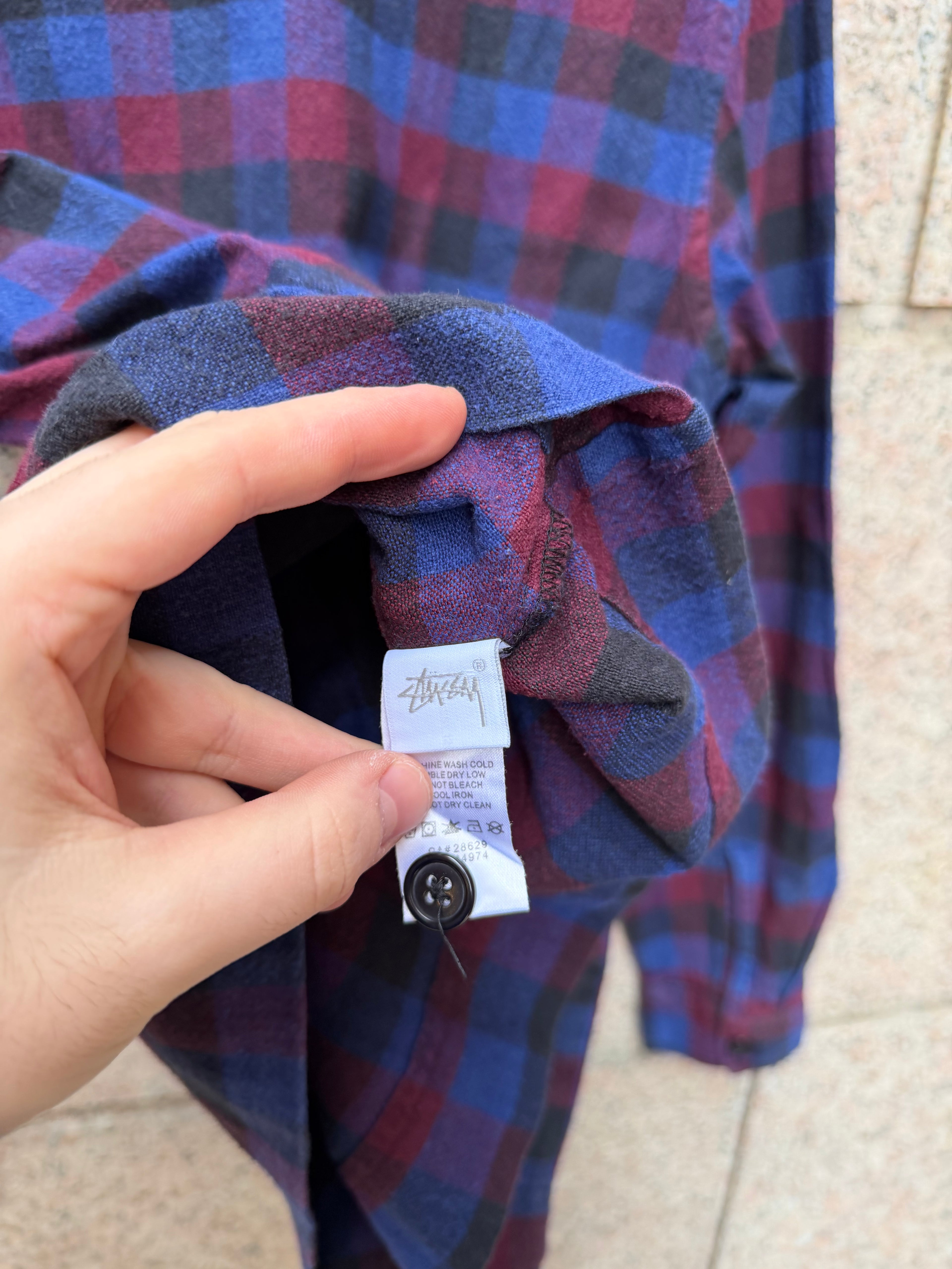 Stussy Zip Up Shirt  - L (USED)