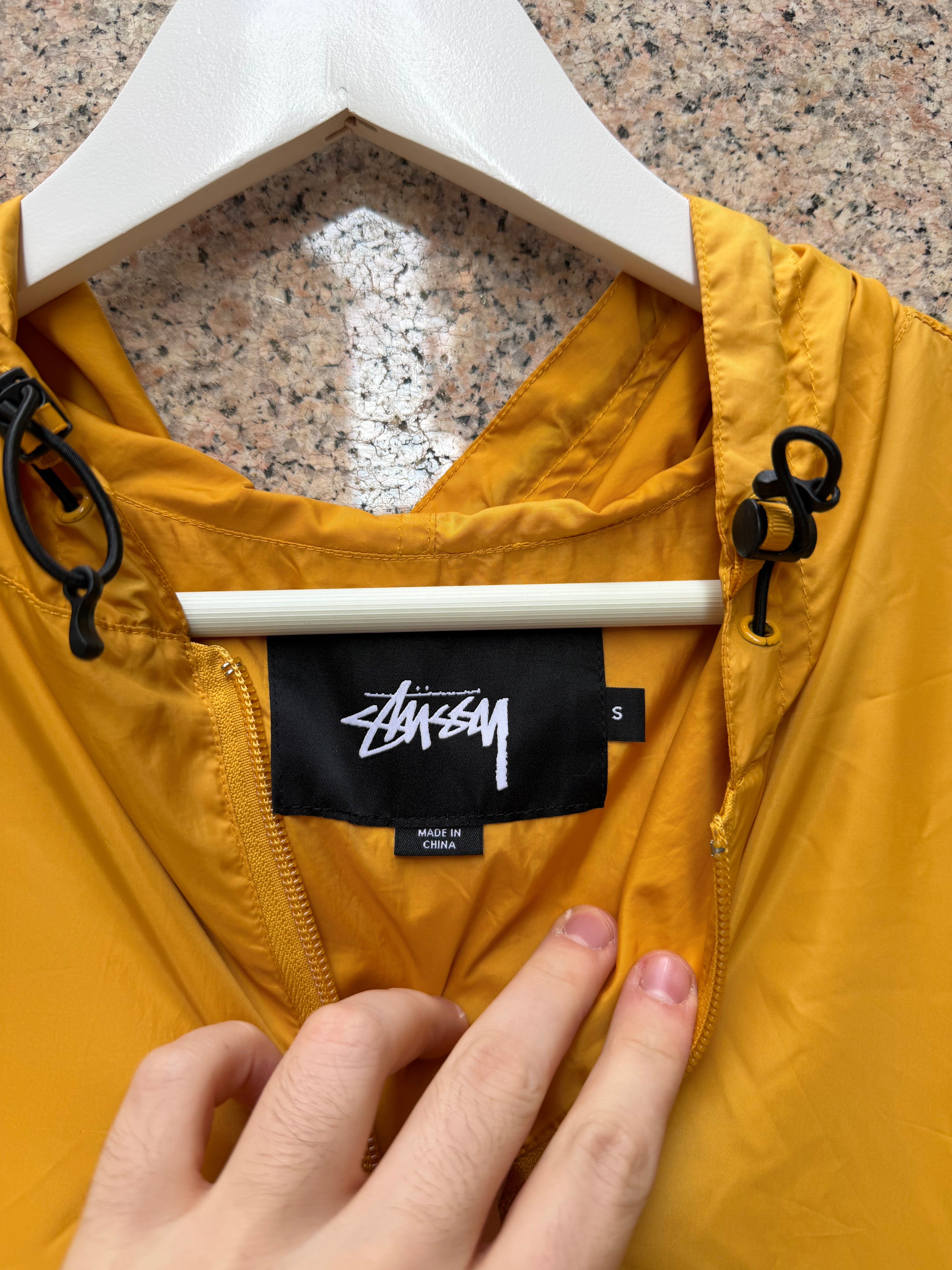 Stussy Light Jacket Yellow - S (USED)