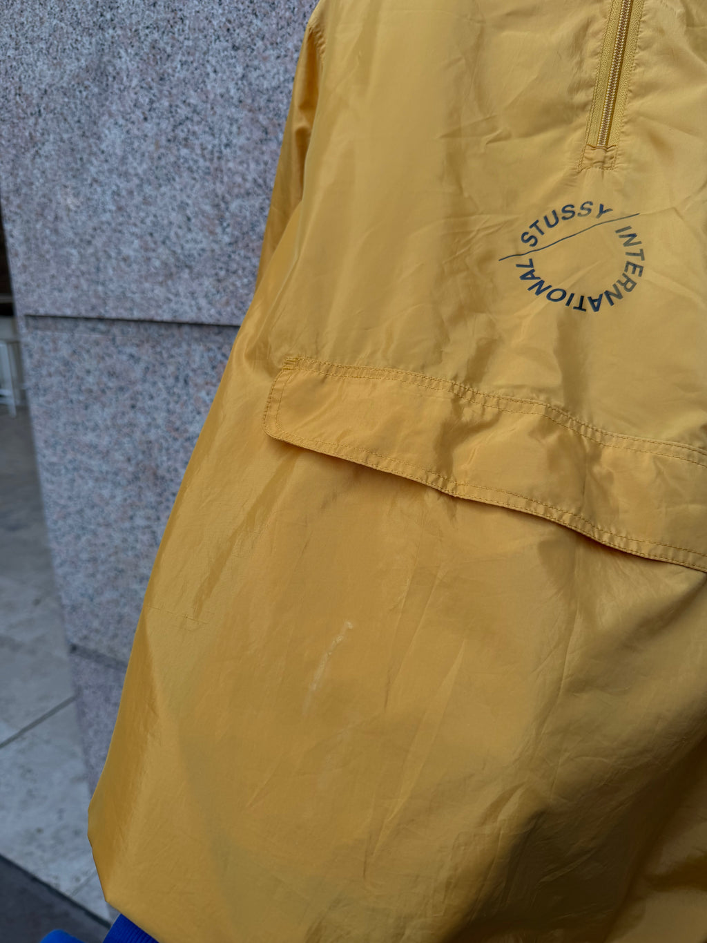 Stussy Light Jacket Yellow - S (USED)