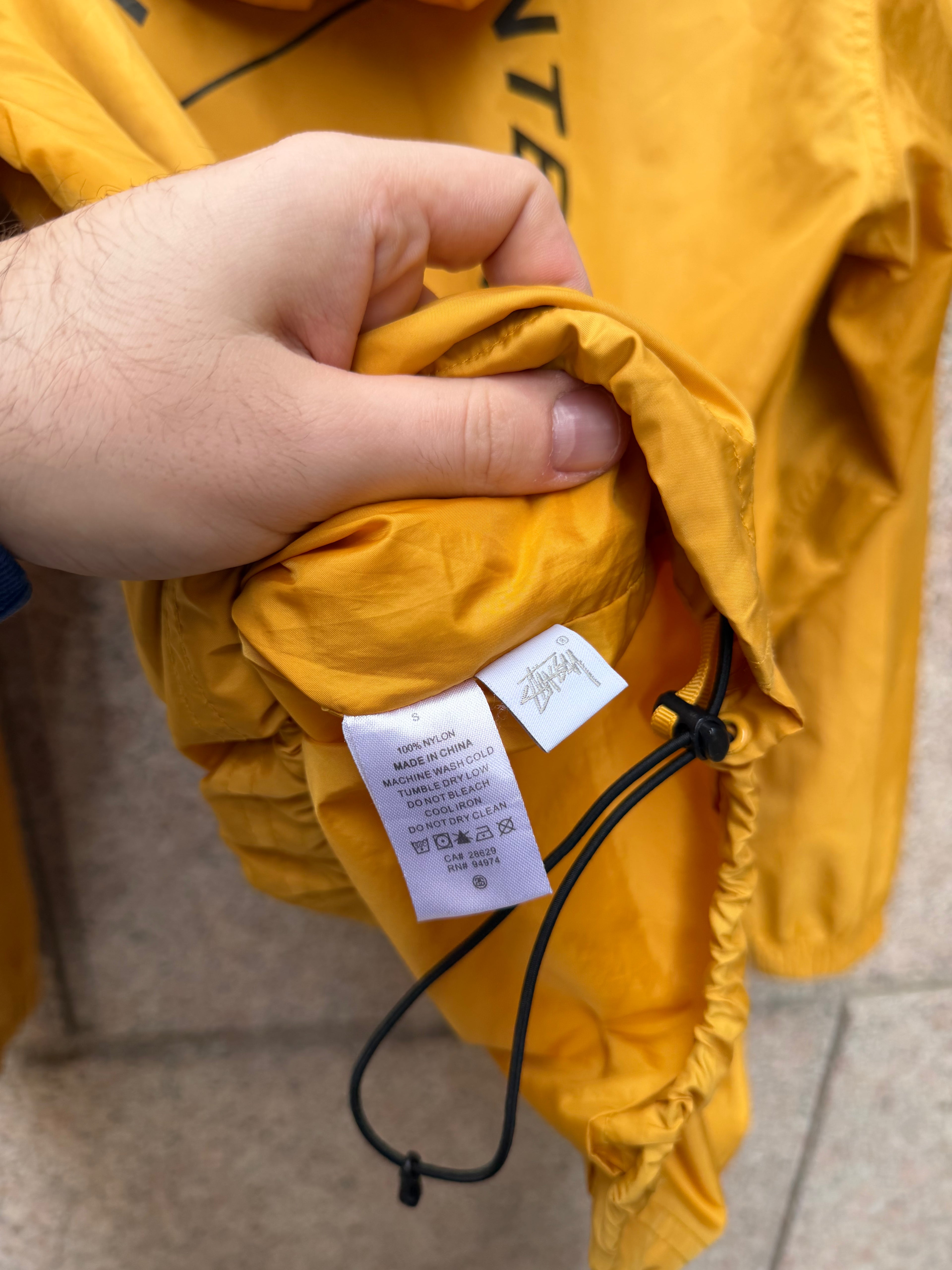 Stussy Light Jacket Yellow - S (USED)