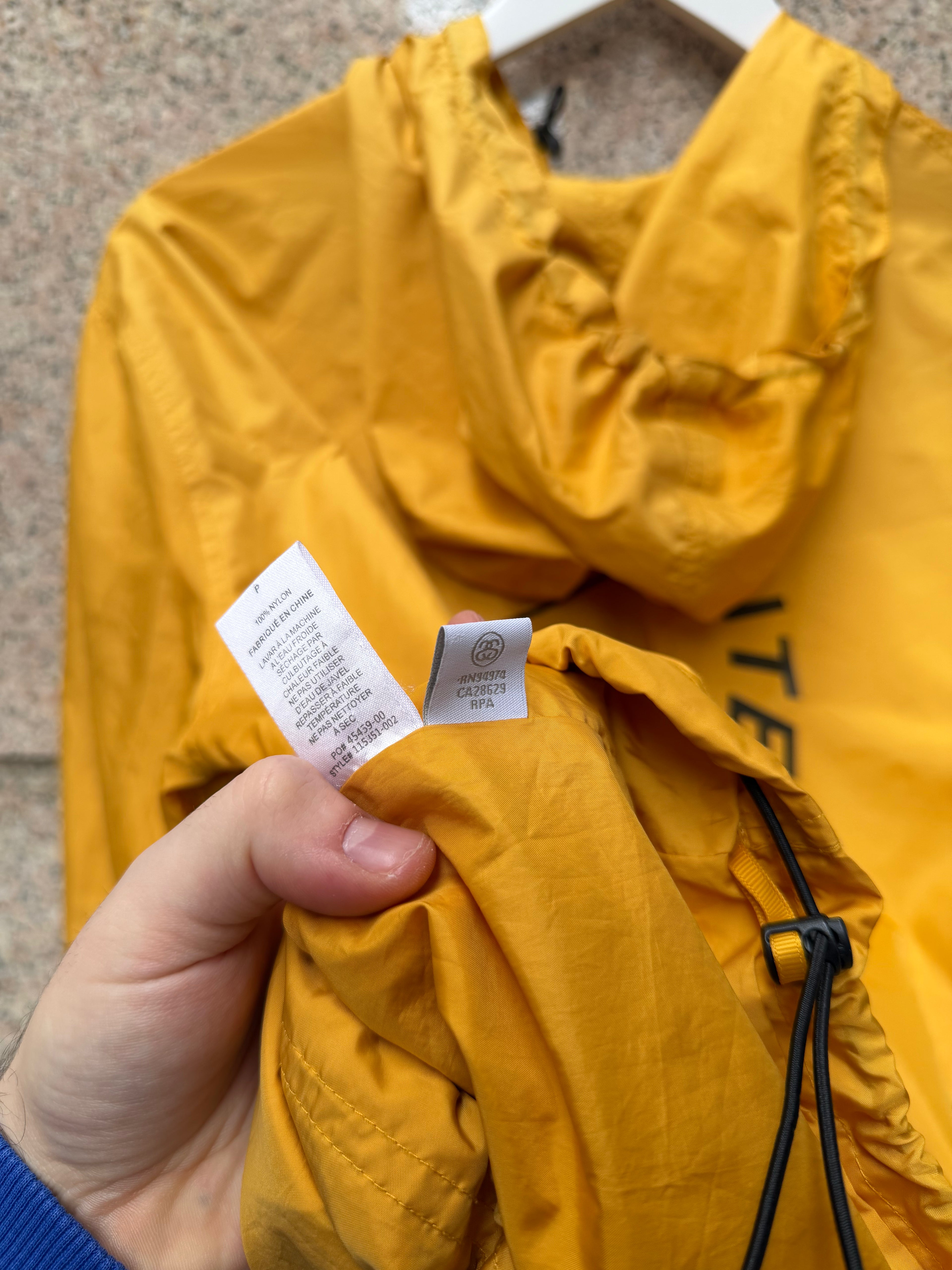 Stussy Light Jacket Yellow - S (USED)