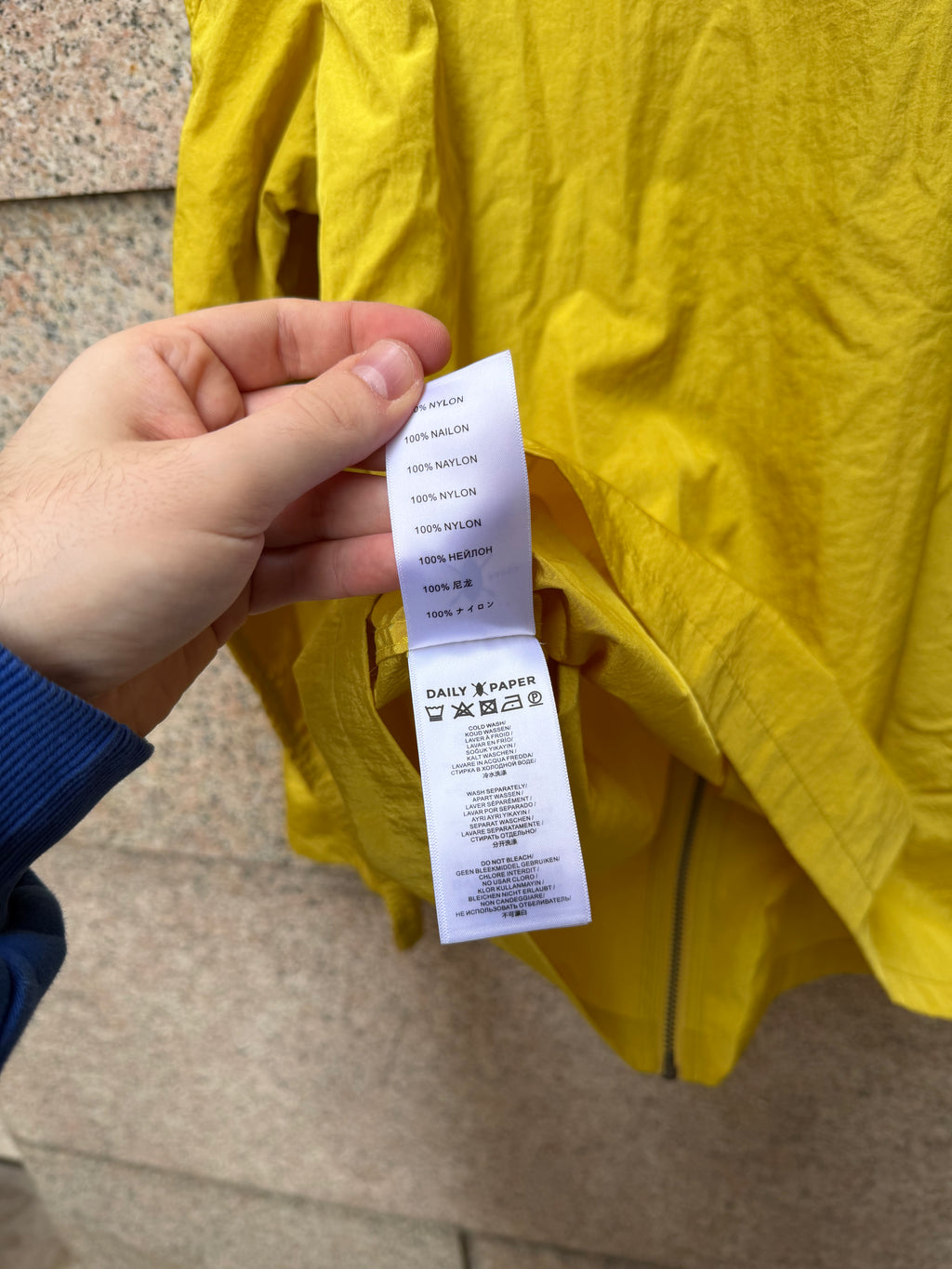 Daily Paper Light Jacket Yellow - L (USED)