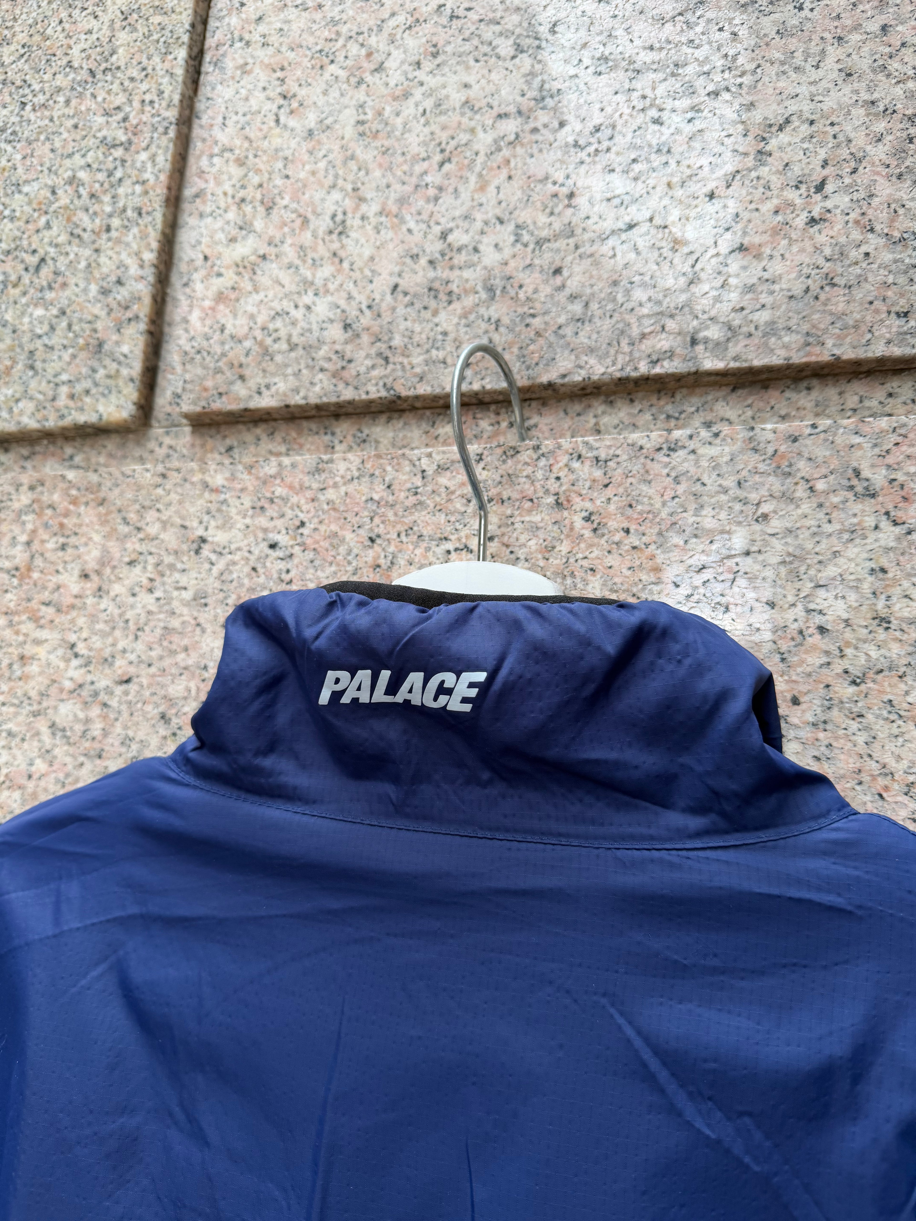 Palace Warper Reversibile Fleece Navy - L (USED)