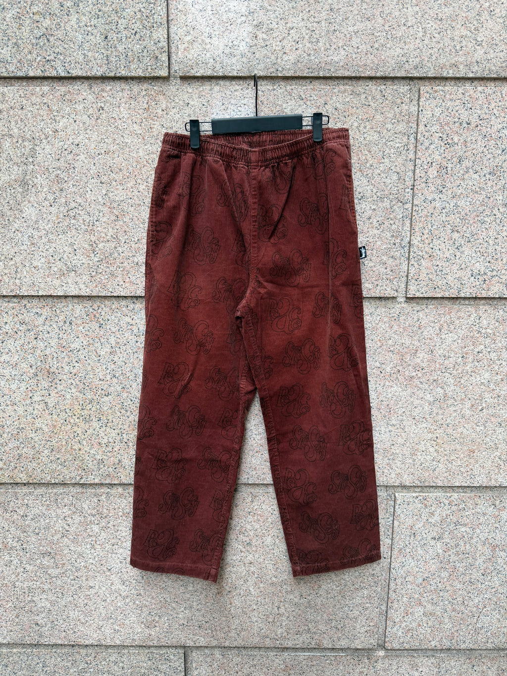 Stussy Brown Velvet Pants - M (USED)
