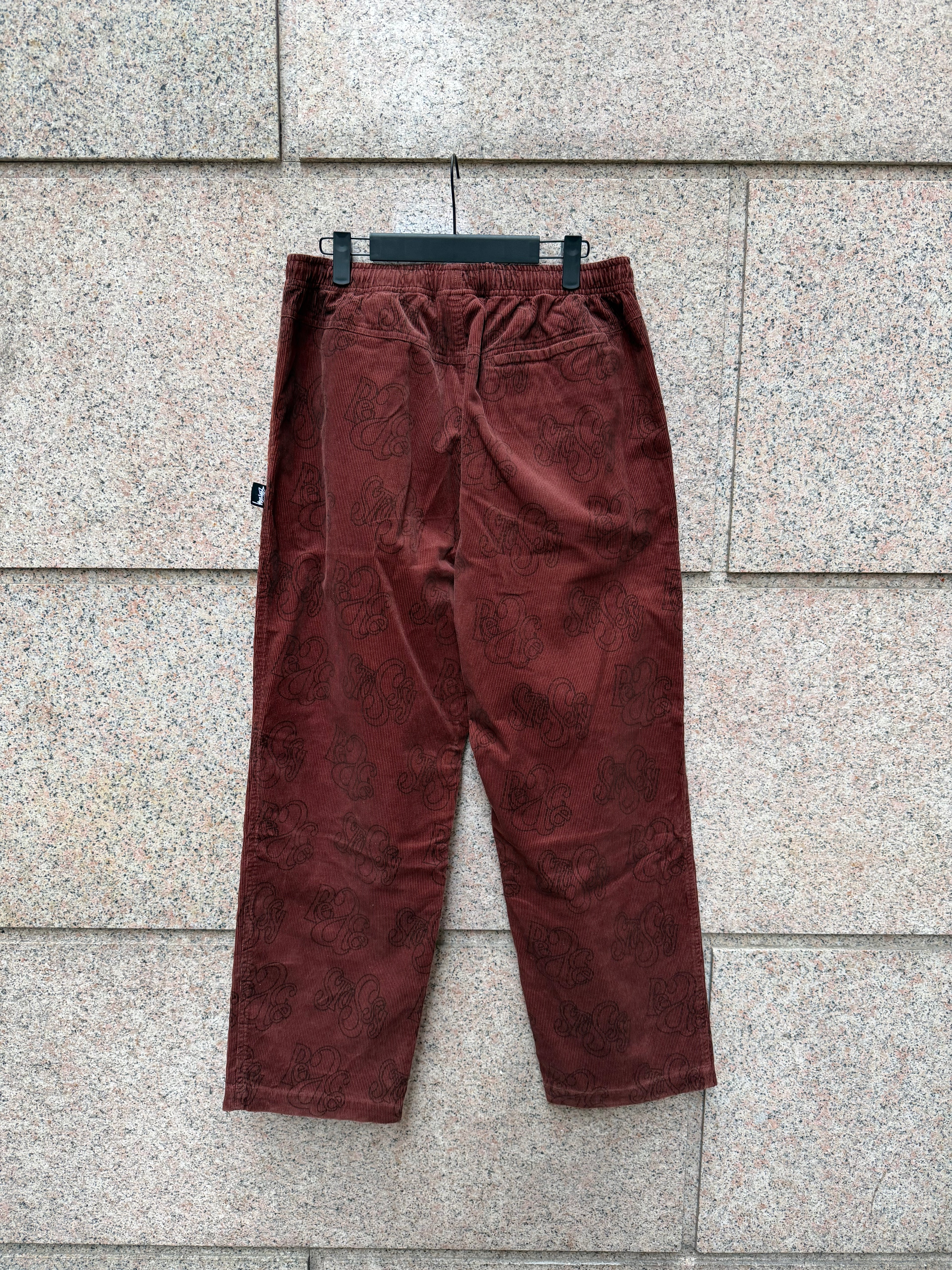 Stussy Brown Velvet Pants - M (USED)