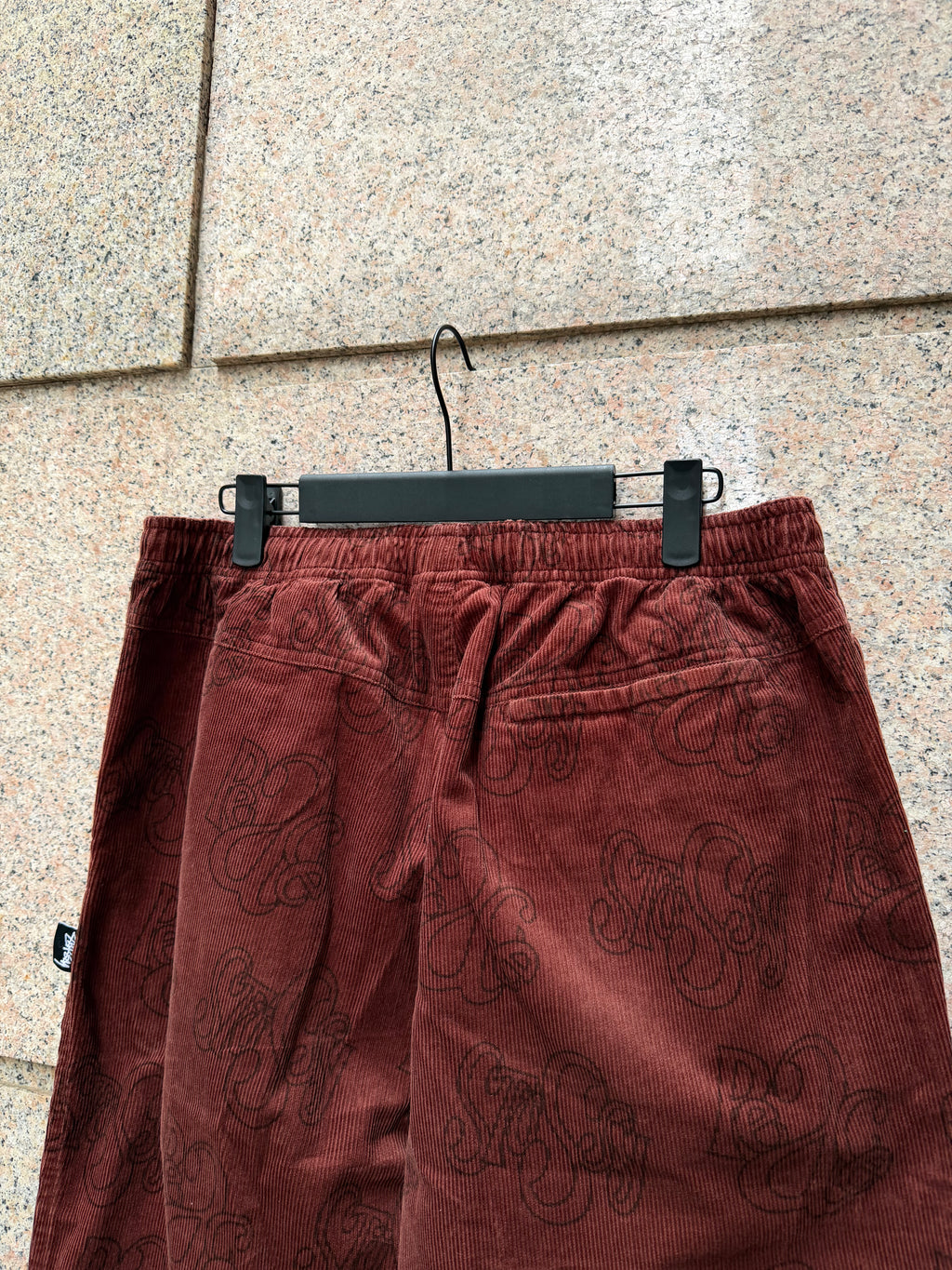 Stussy Brown Velvet Pants - M (USED)
