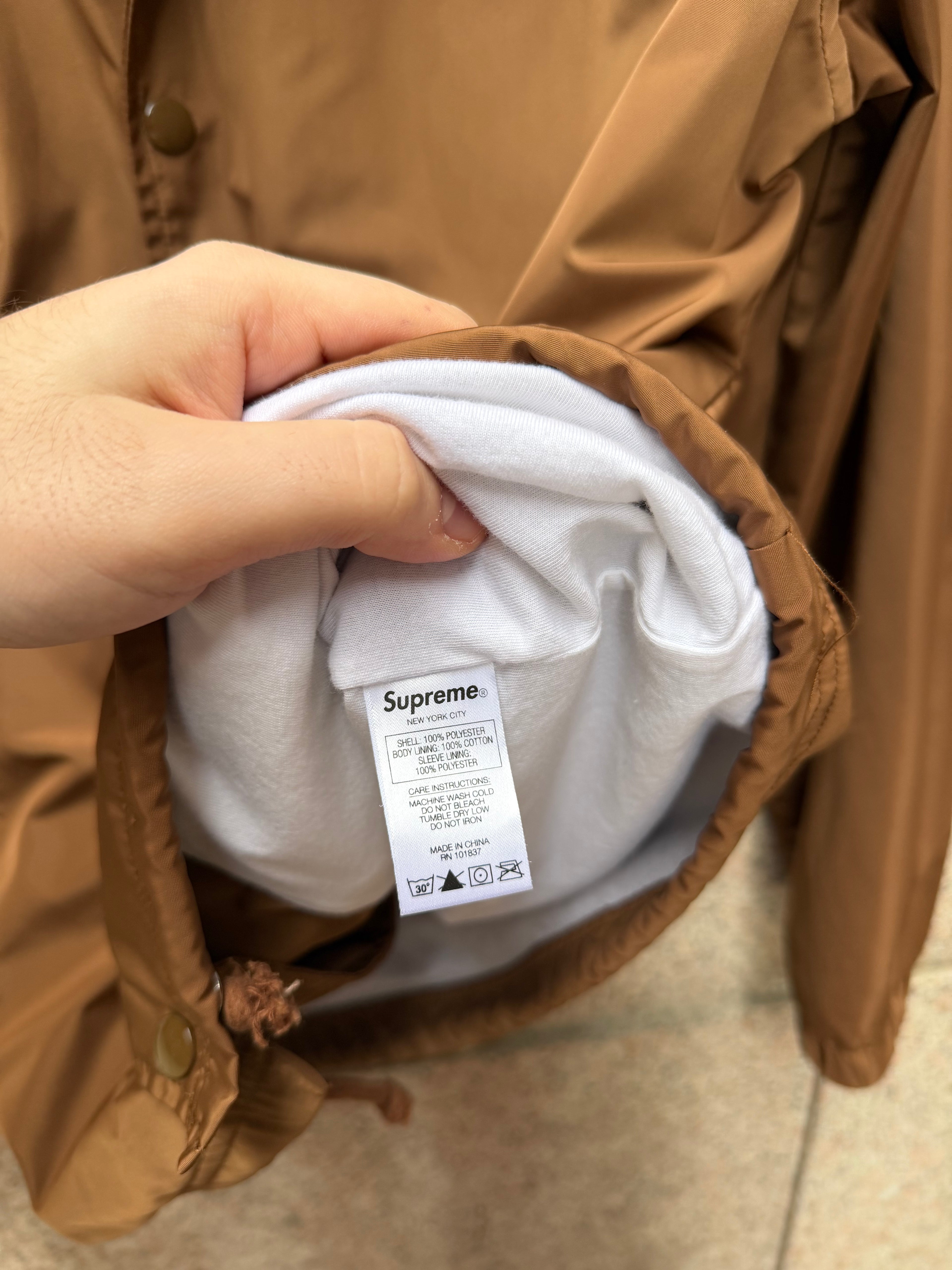Supreme Brown Apple Light Jacket - M (USED)