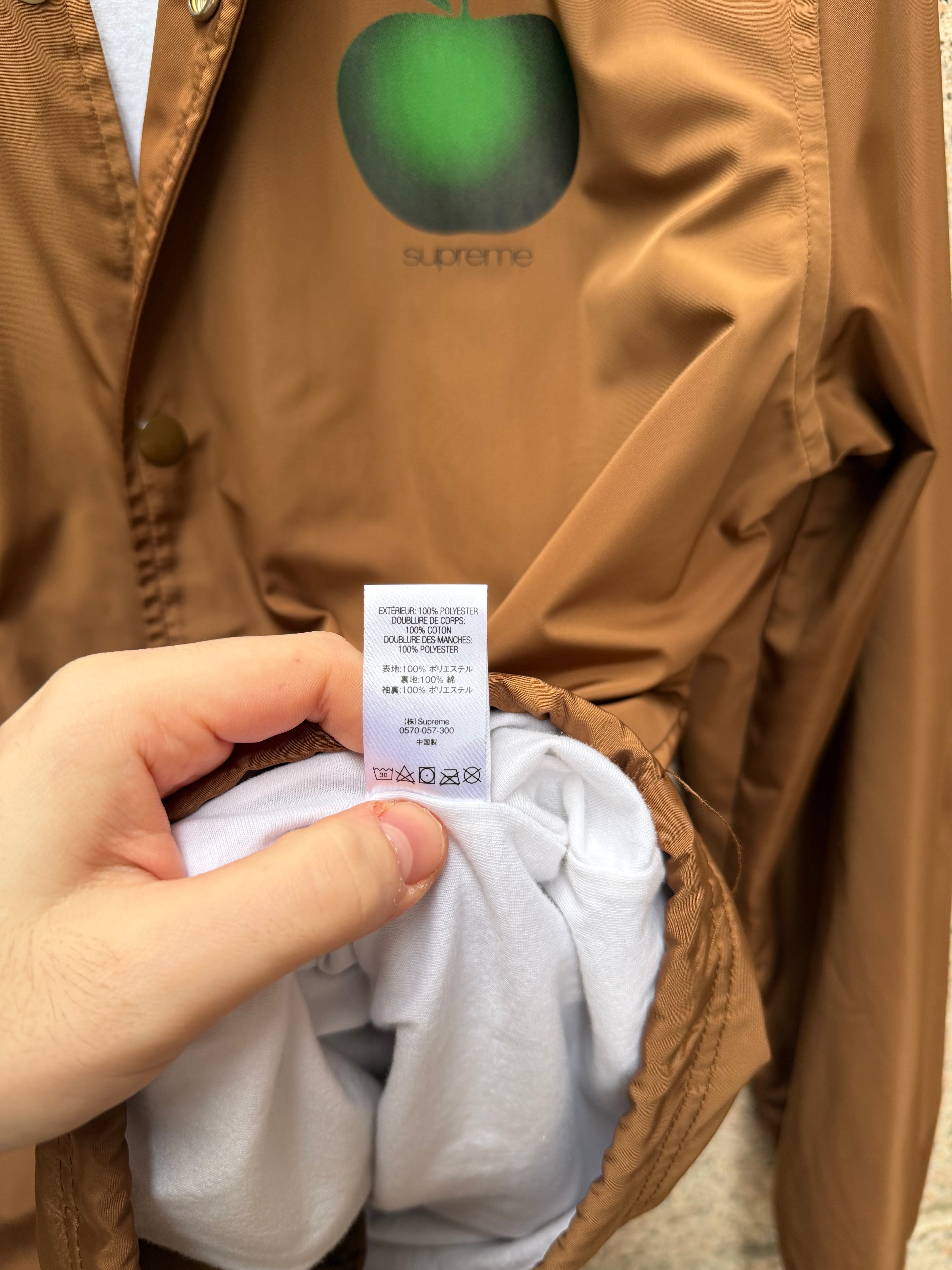 Supreme Brown Apple Light Jacket - M (USED)
