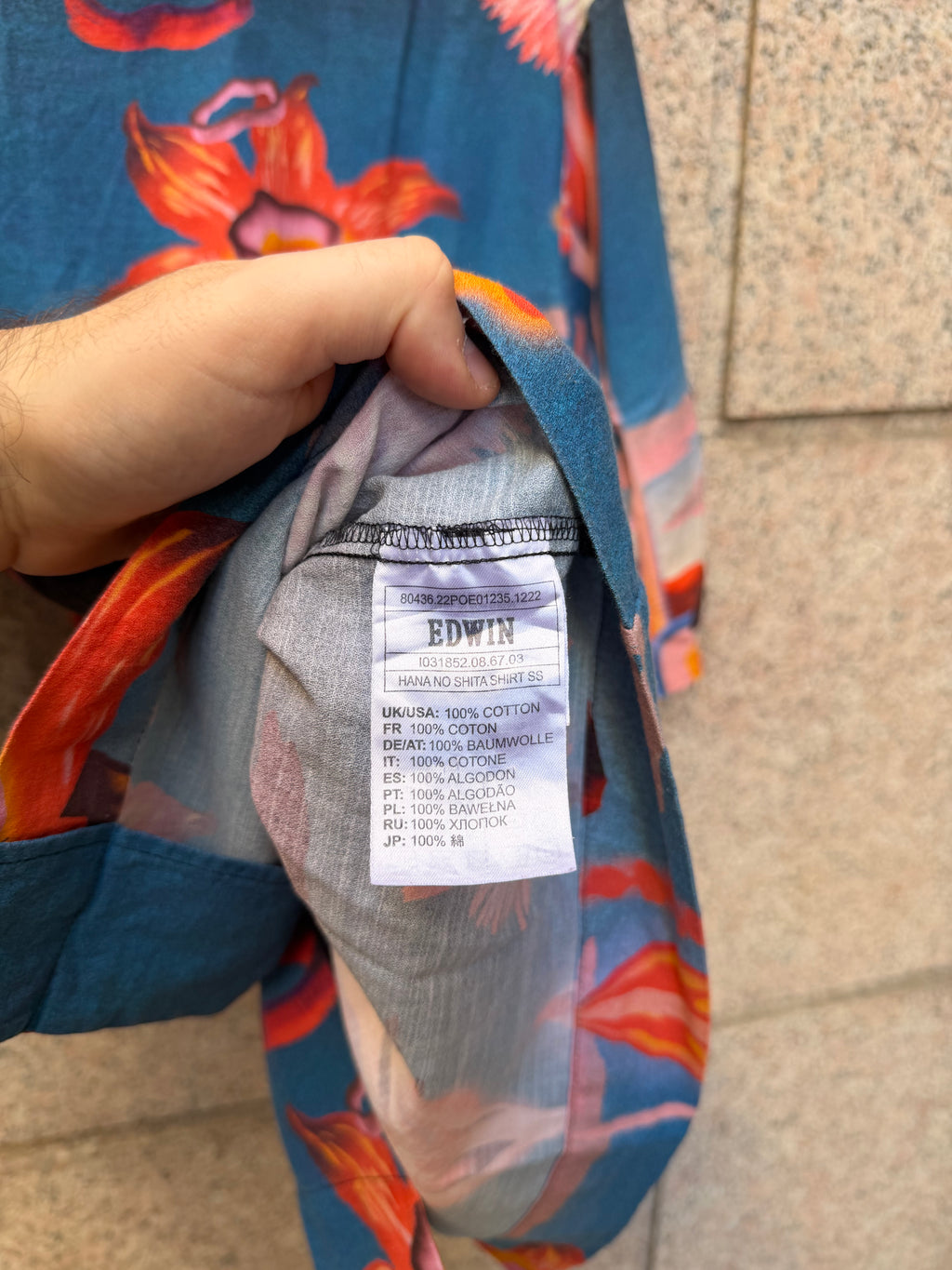 Edwin Flawer Shirt XL (USED)