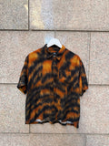 Stussy Fur Print Tiger Shirt M (USED)