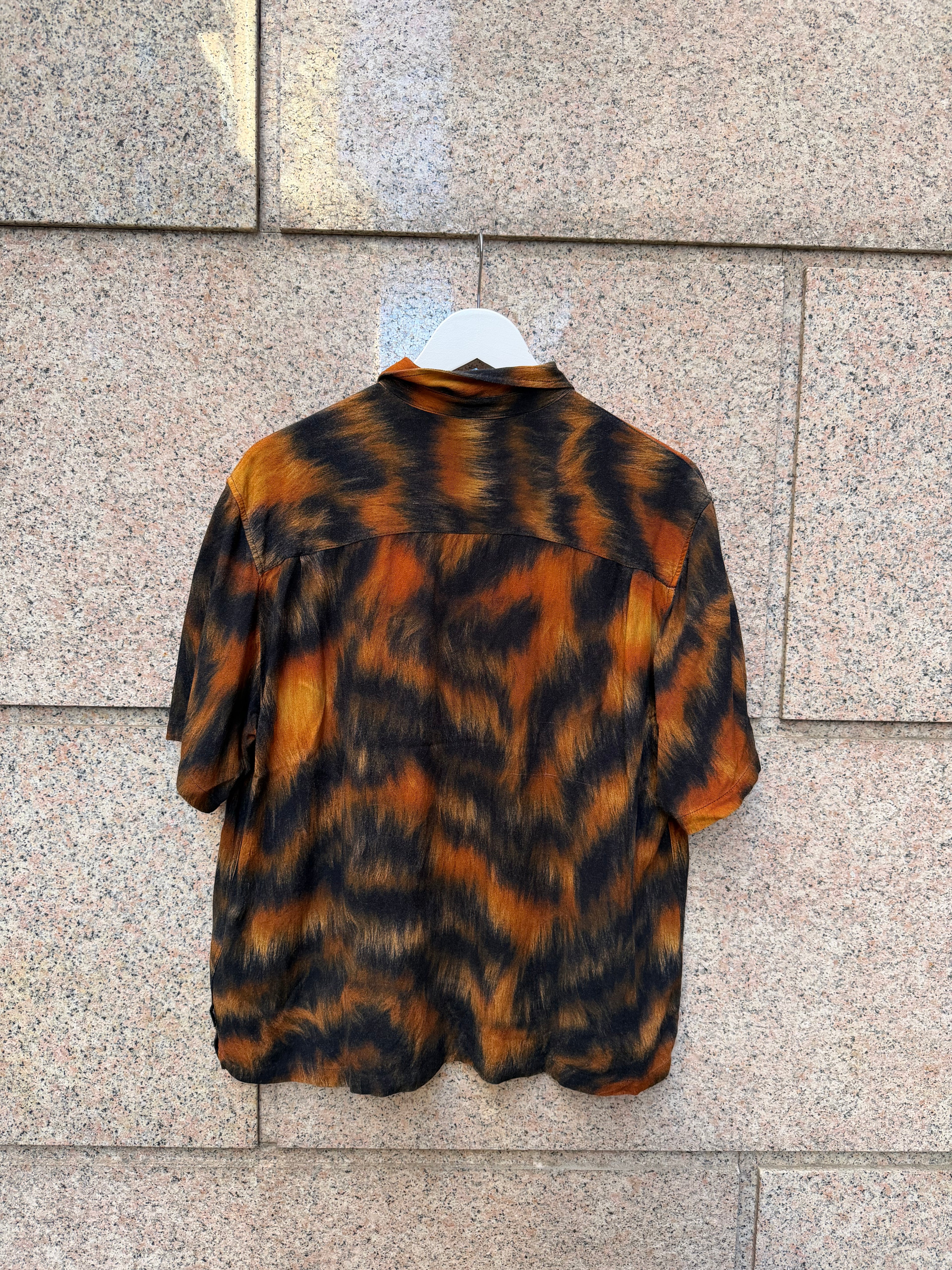 Stussy Fur Print Tiger Shirt M (USED)