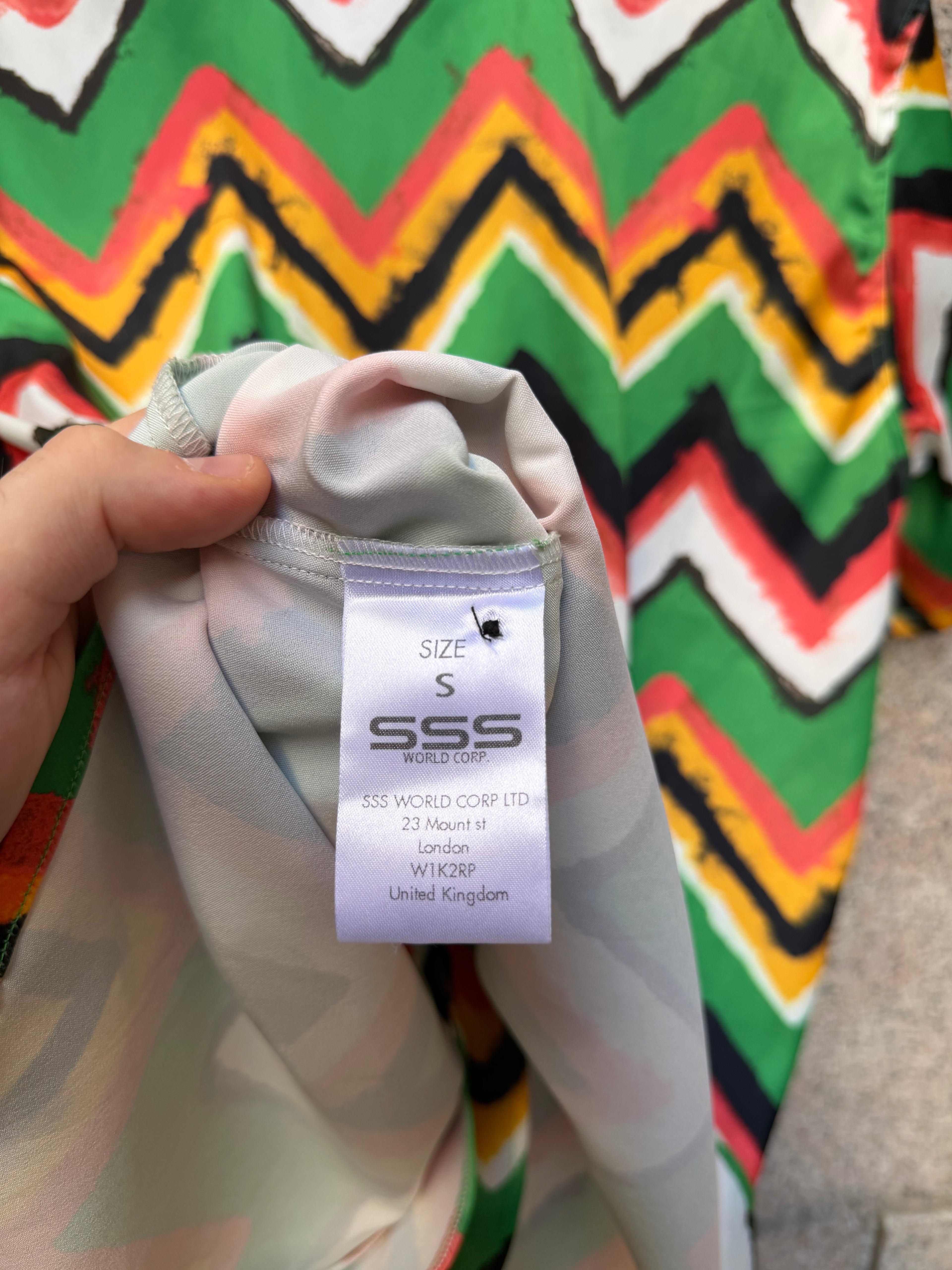 SSS World Corp Shirt S (USED)