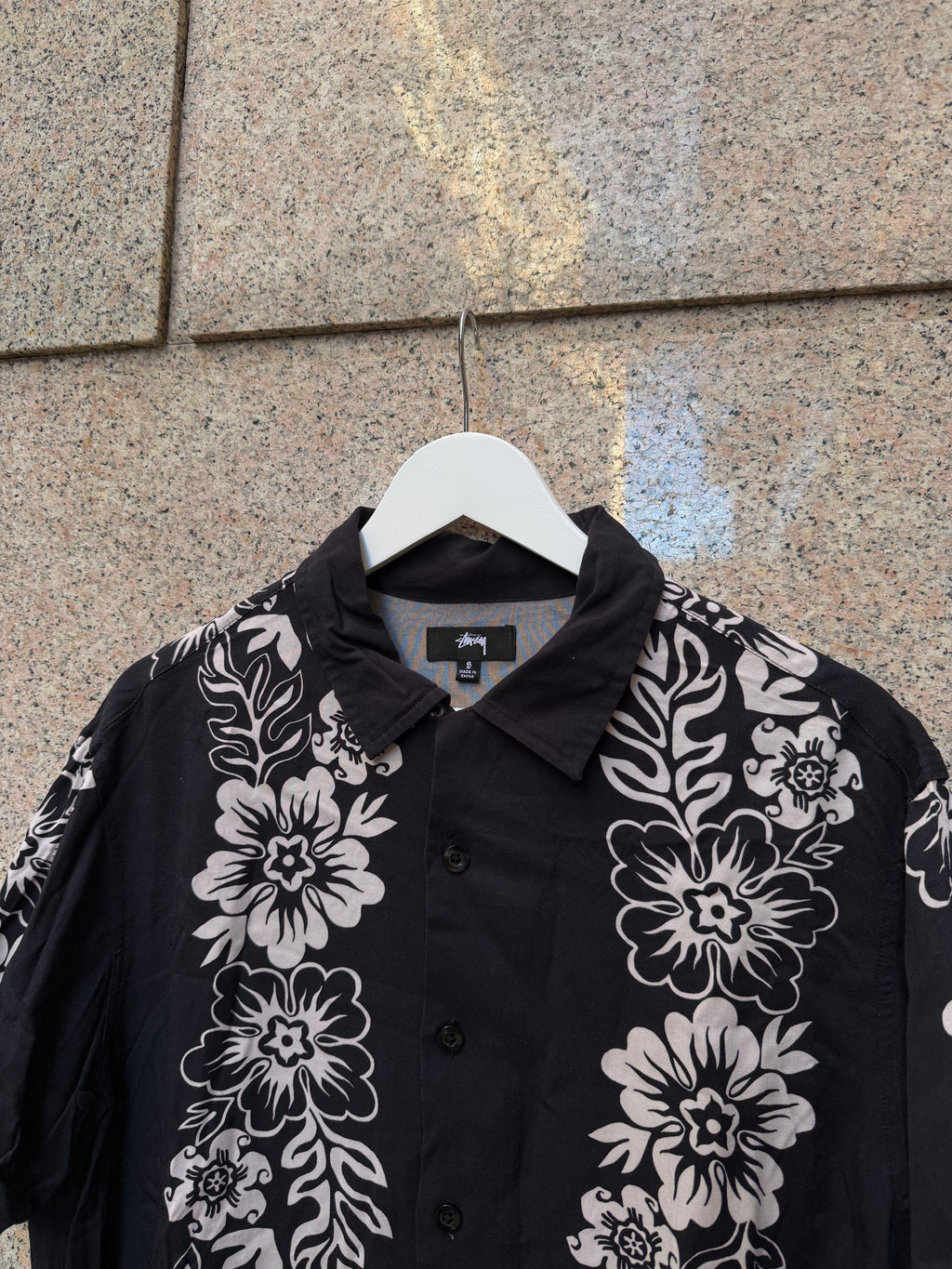 Stussy Hawaiian Pattern Shirt - S (USED)