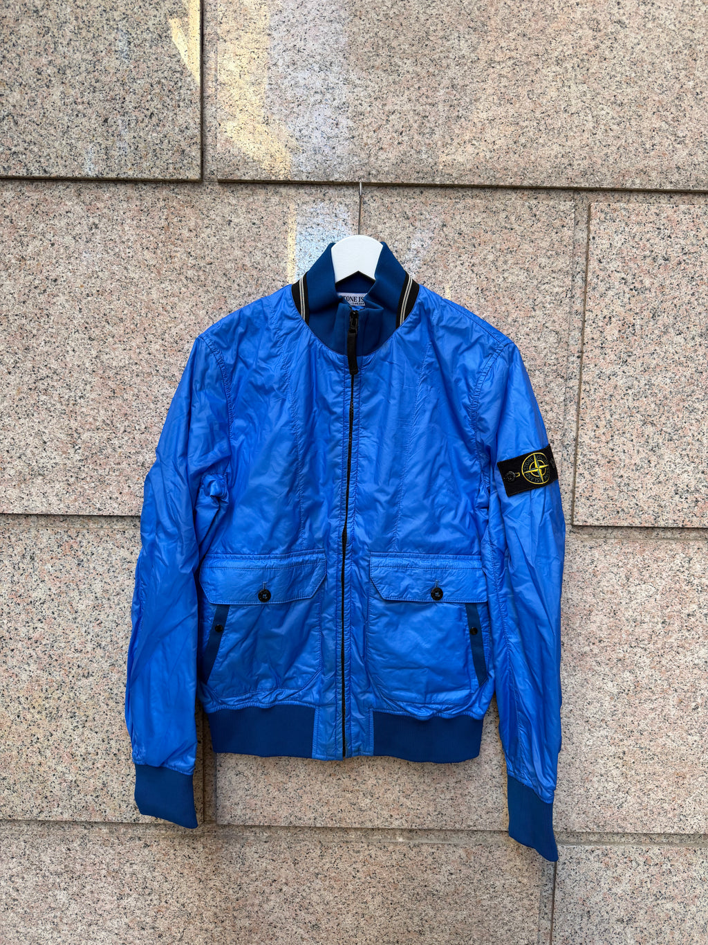 Stone Island Bomber Jacket Blue - M (USED)