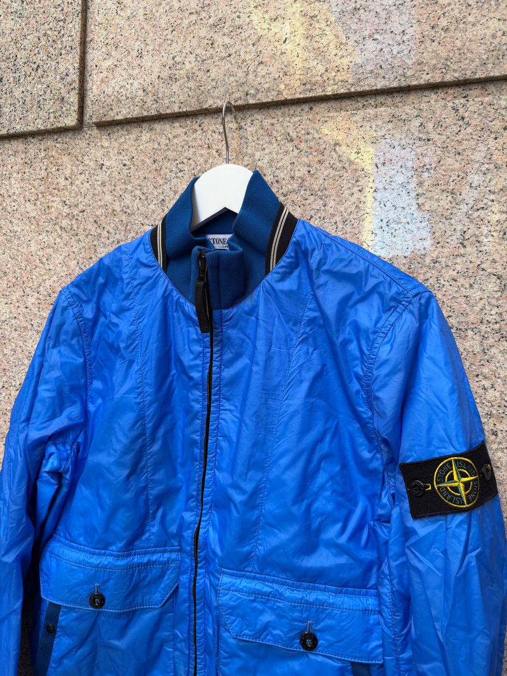Stone Island Bomber Jacket Blue - M (USED)