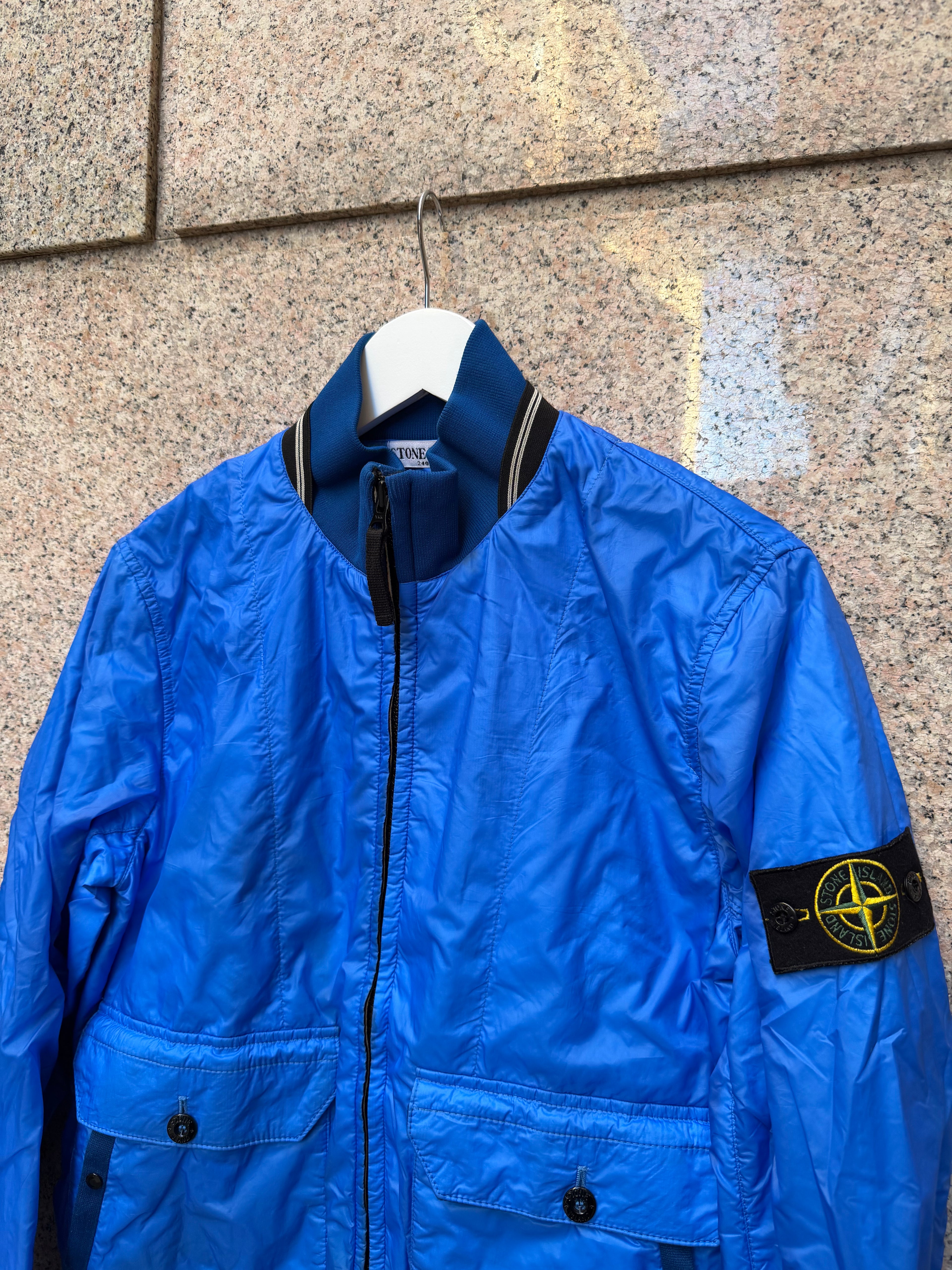 Stone Island Bomber Jacket Blue - M (USED)