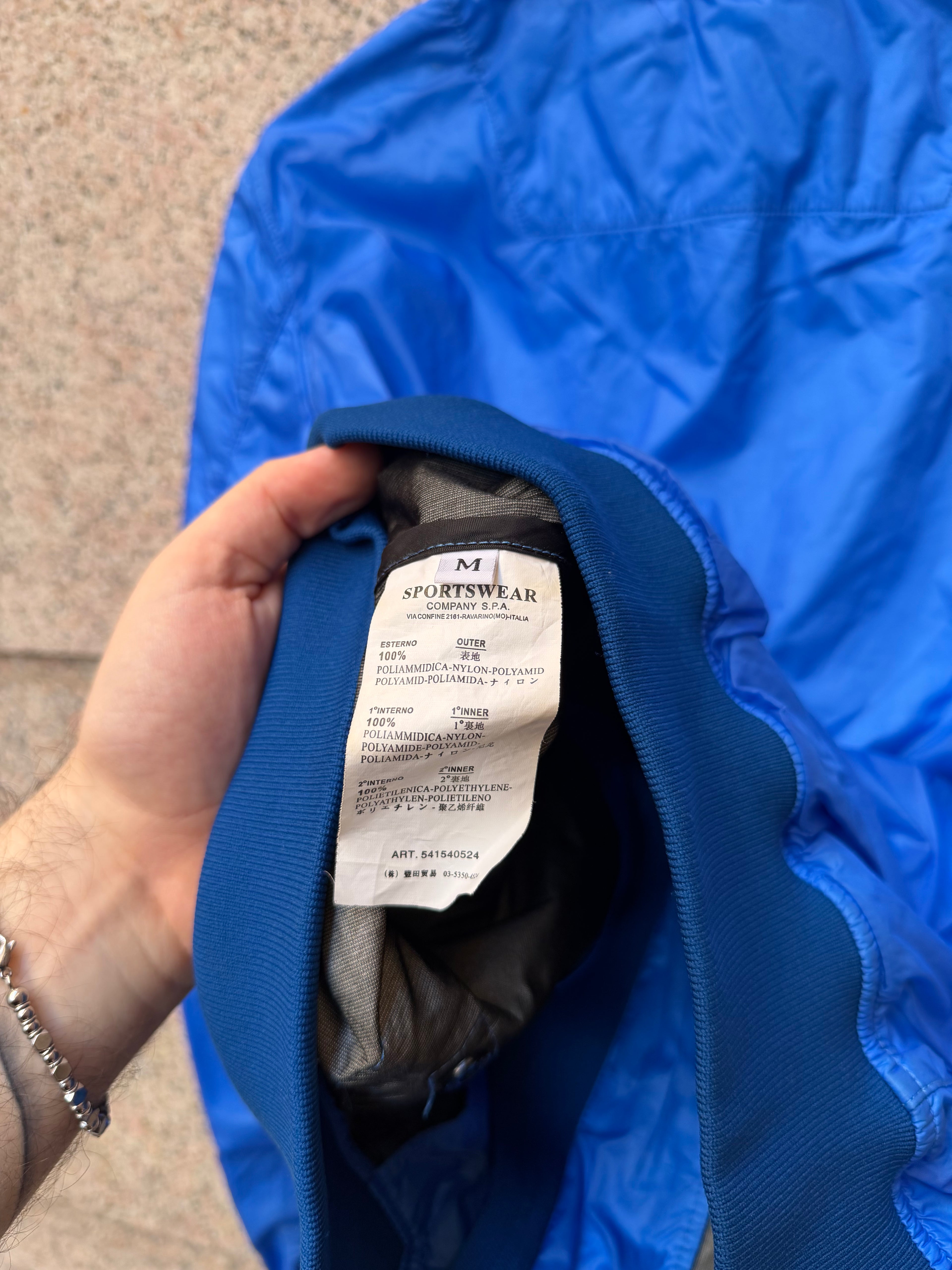 Stone Island Bomber Jacket Blue - M (USED)