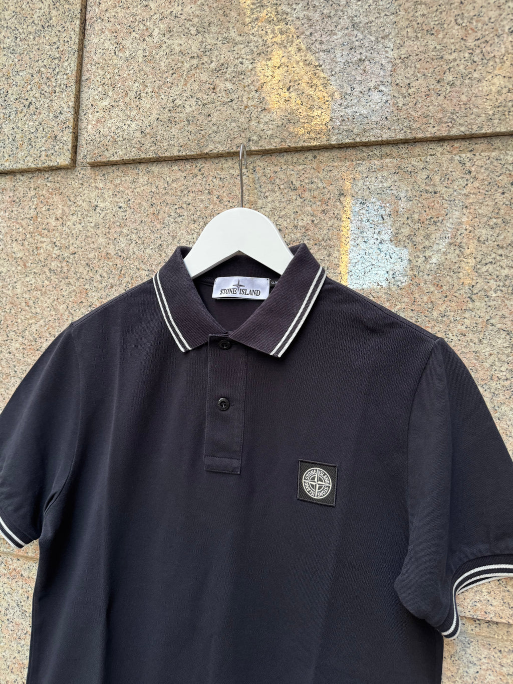 Stone Island Polo Navy - M (USED)