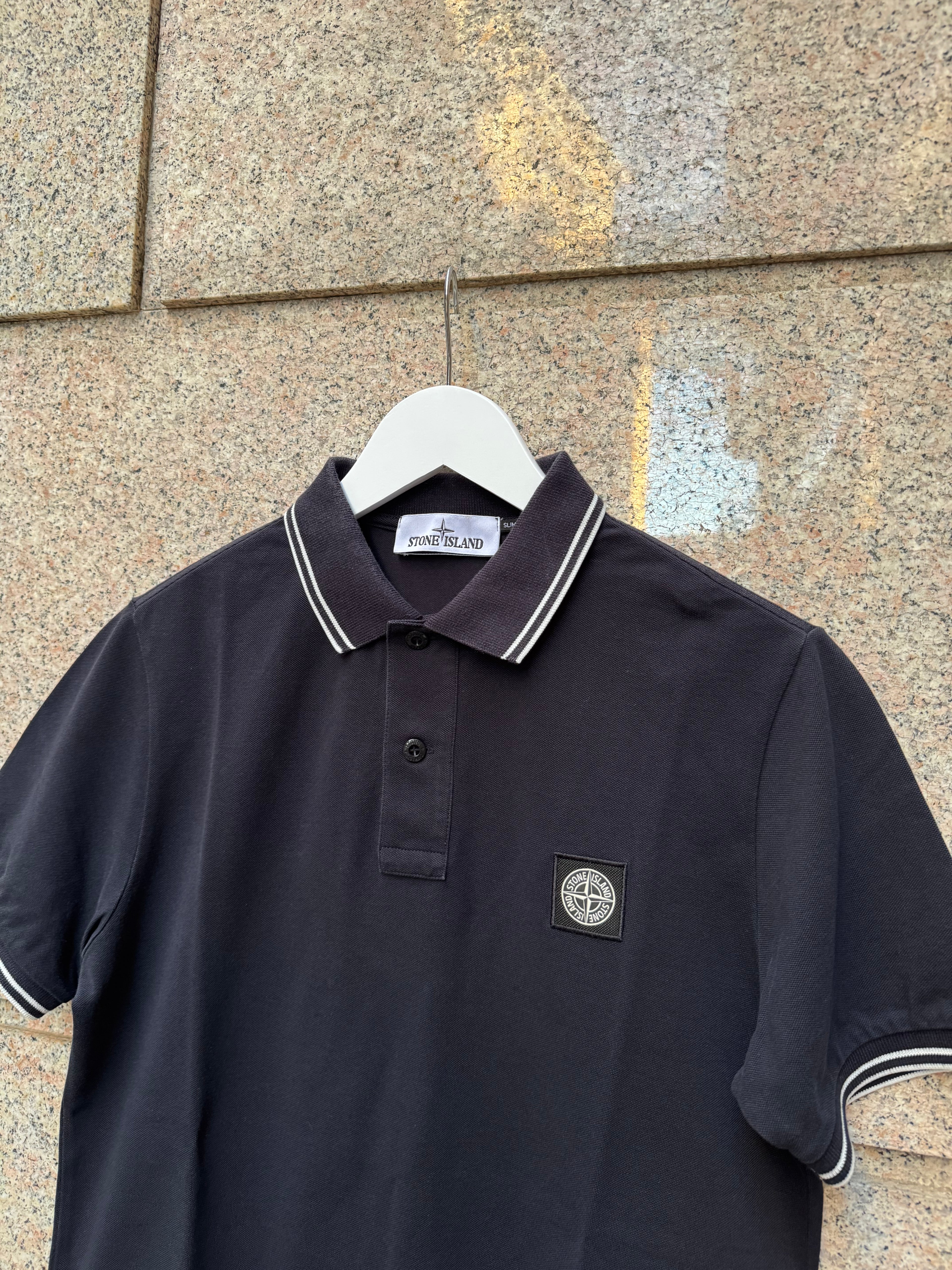Stone Island Polo Navy - M (USED)