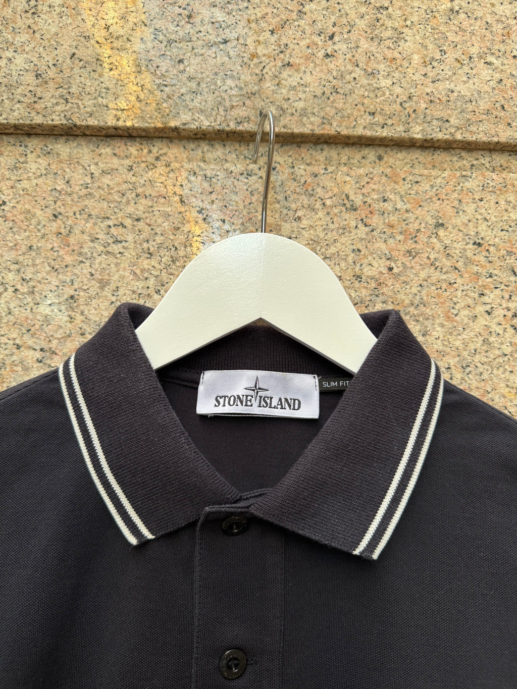 Stone Island Polo Navy - M (USED)