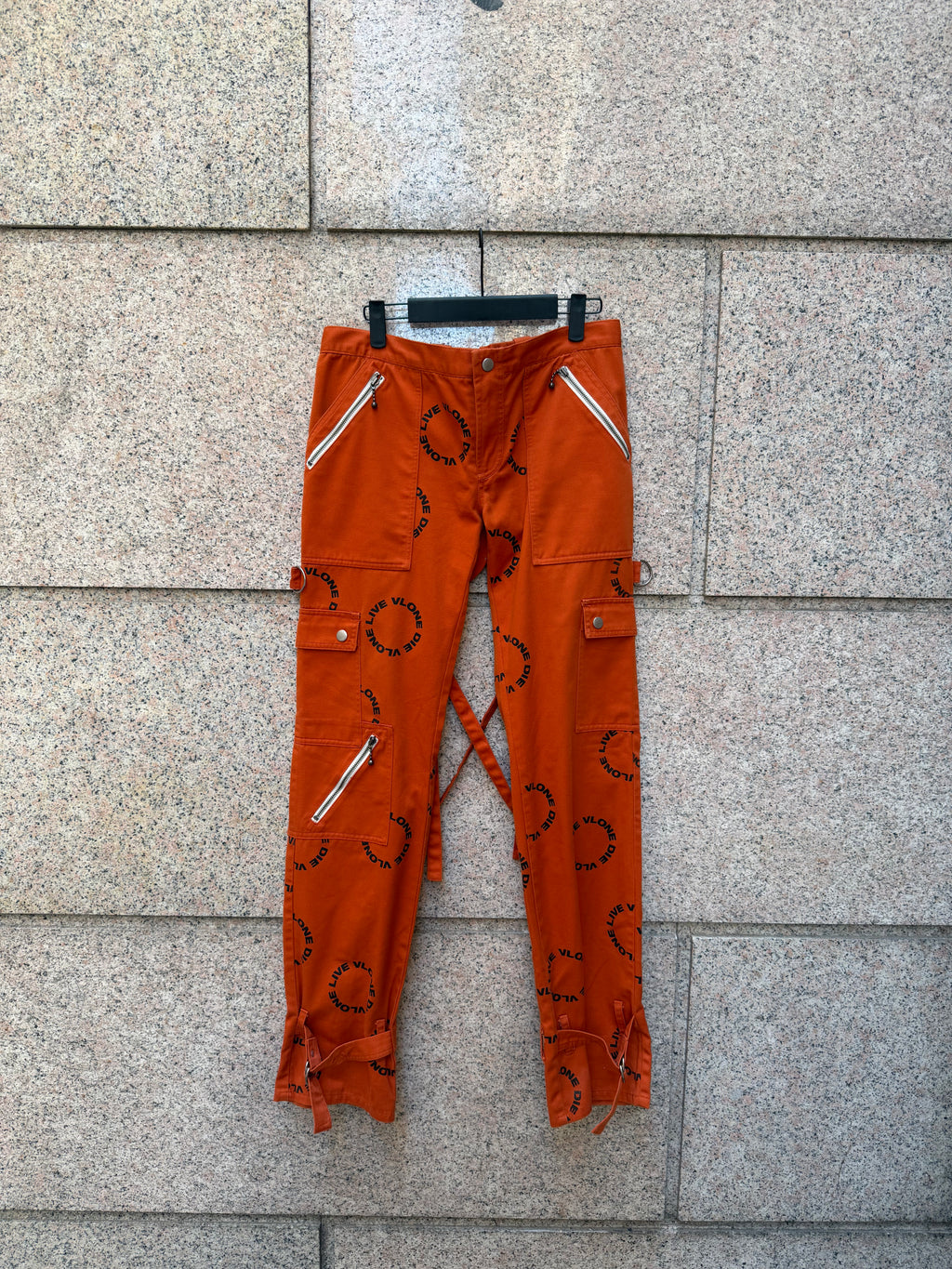 Vlone Orange Bondage Pants  - M (USED)
