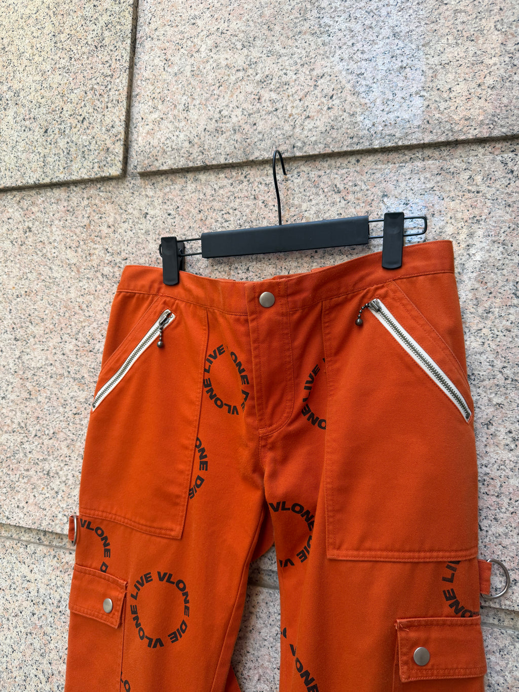 Vlone Orange Bondage Pants  - M (USED)