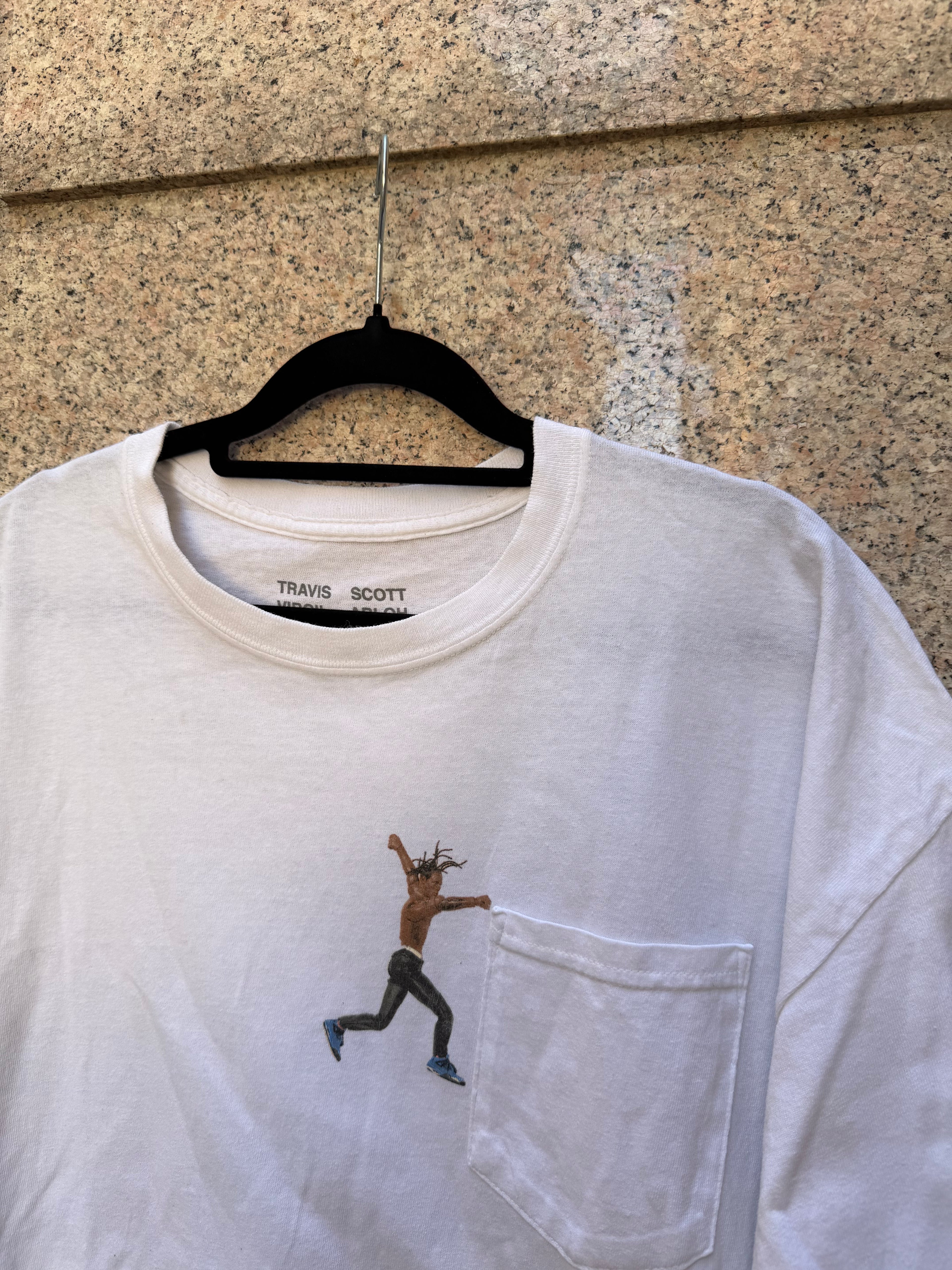 Travis Scott X Virgil Abloh T-shirt J4 - XL (USED)